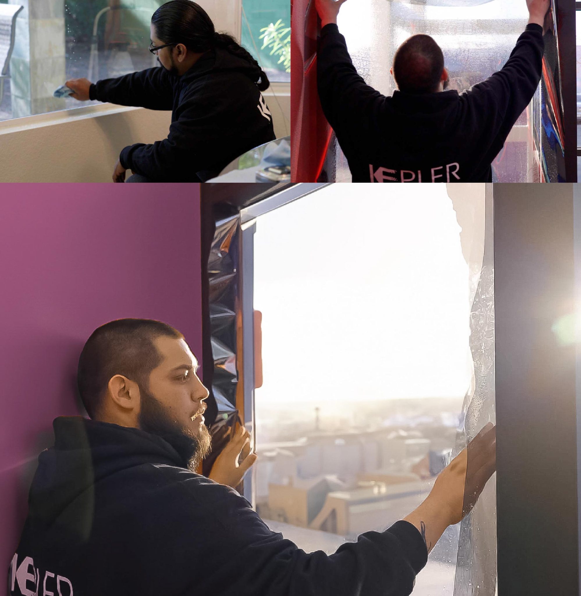 Kepler Specialist Performing Commercial Window Tinting in Utah