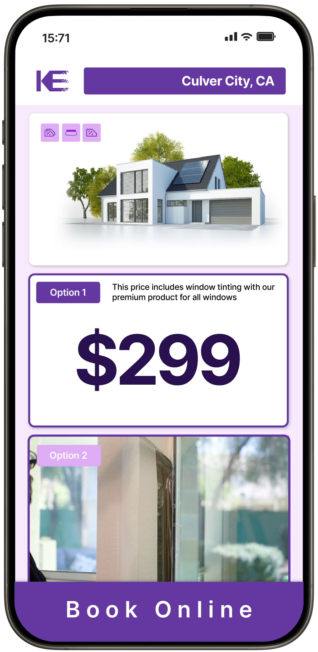 View Competitive Home Window Tinting Rates in Culver City, California