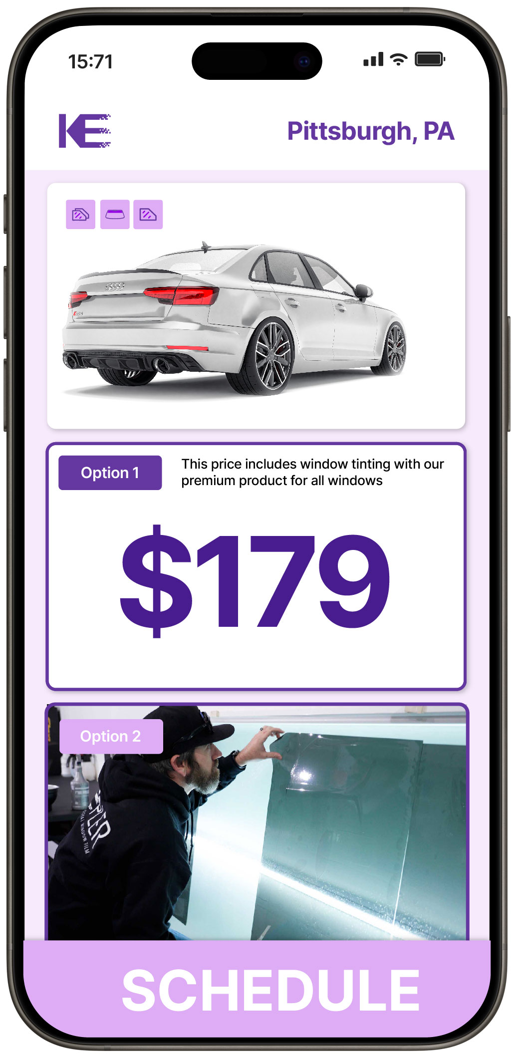 View Reasonable Car Window Tinting Costs in Pittsburgh, Pennsylvania