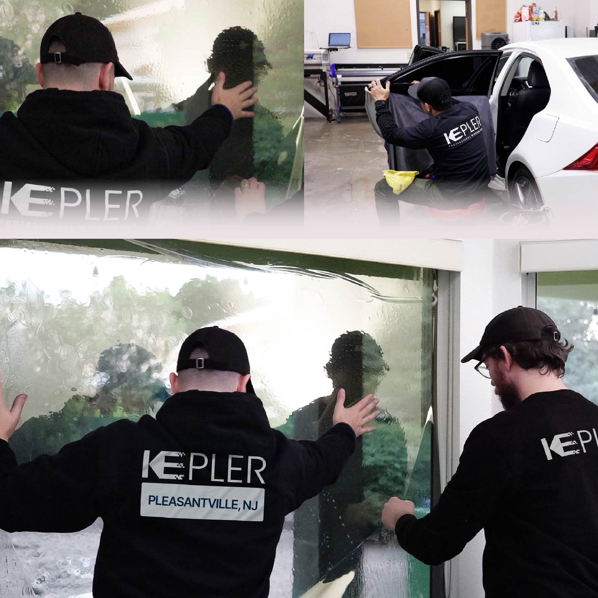 Kepler Specialist Performing Commercial Window Tinting in Pleasantville Pleasantville