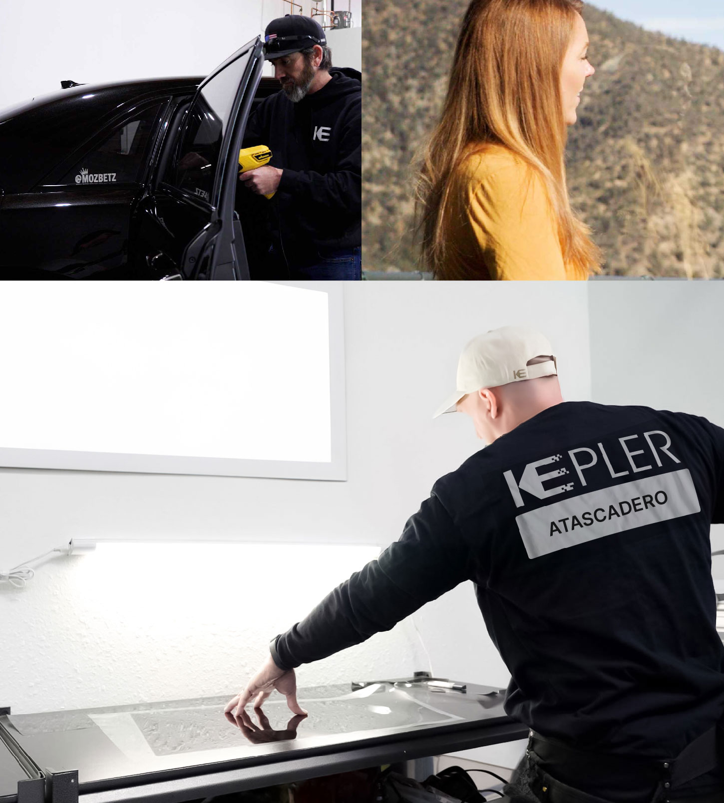 Window Tinting Specialist Cutting Film in Atascadero, California
