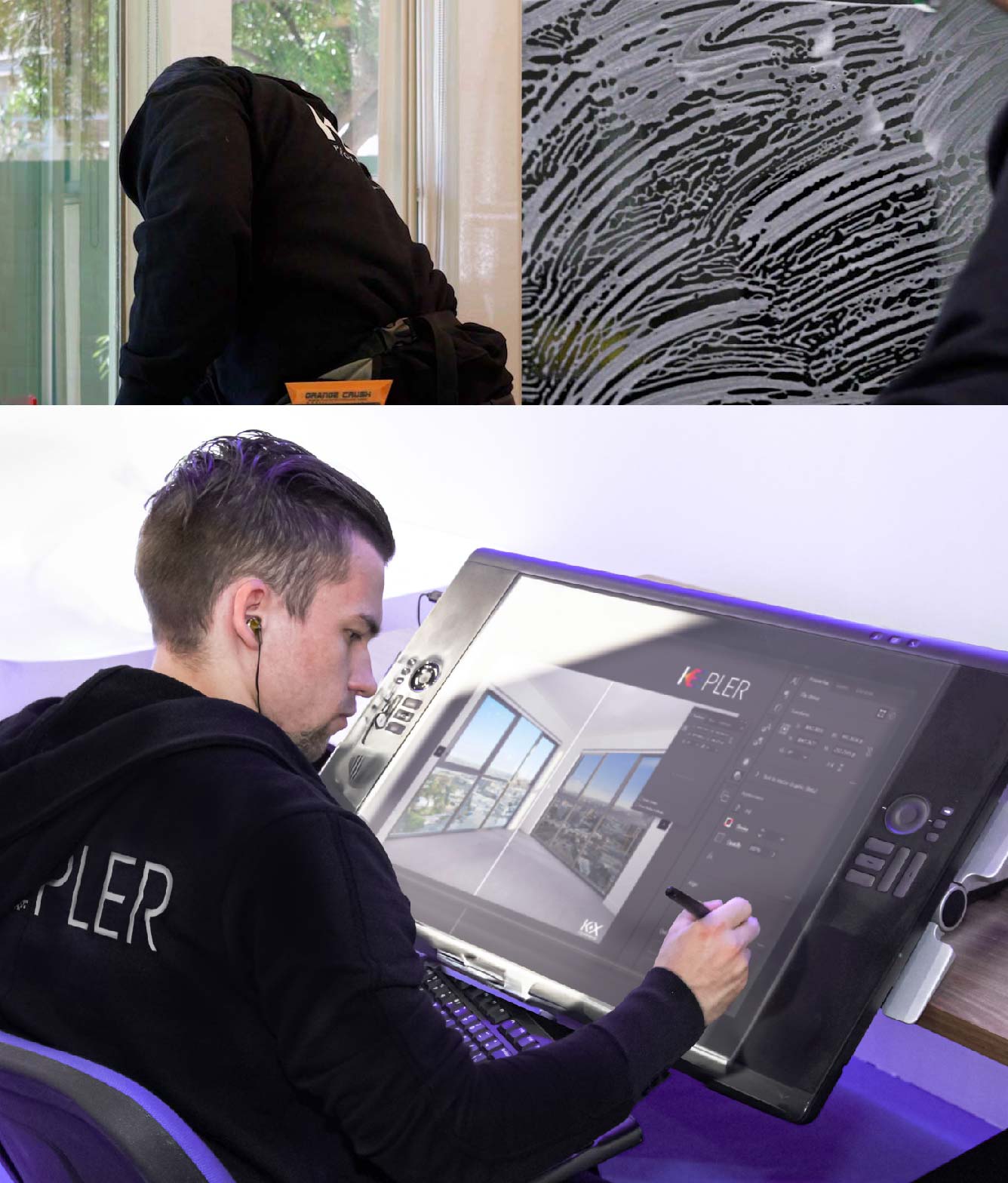 Kepler Specialist Performing Commercial Window Tinting in Taylor Taylor