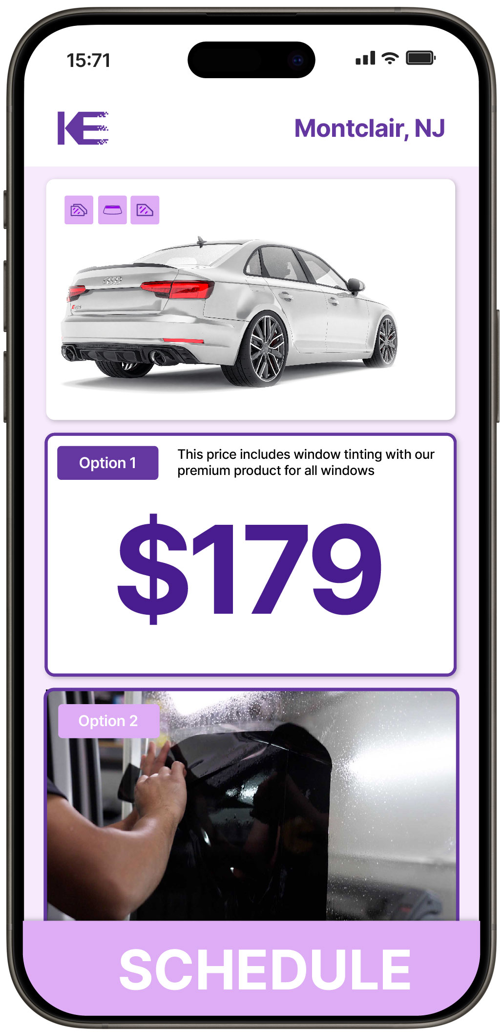 View Competitive Car Window Tinting Costs in Montclair, New Jersey