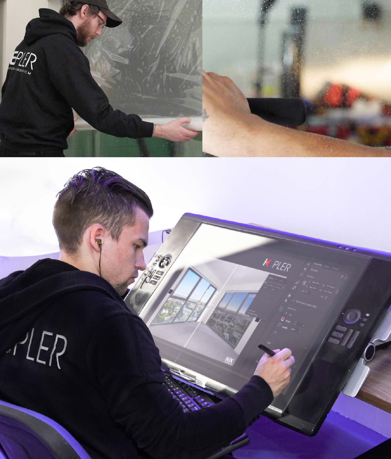 Kepler Specialist Performing Commercial Window Tinting in Monroe Monroe