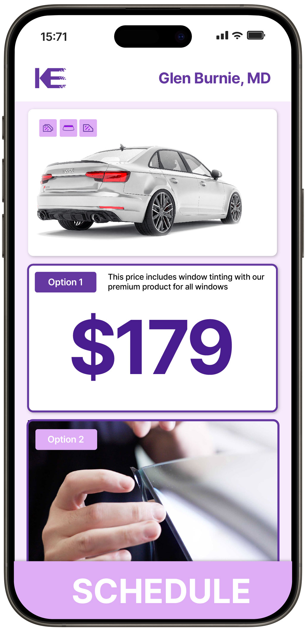 View Reasonable Car Window Tinting Rates in Glen Burnie, Maryland