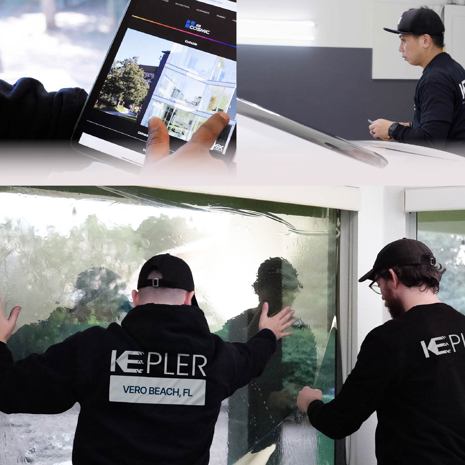 Kepler Specialist Performing Commercial Window Tinting in Vero Beach Vero Beach