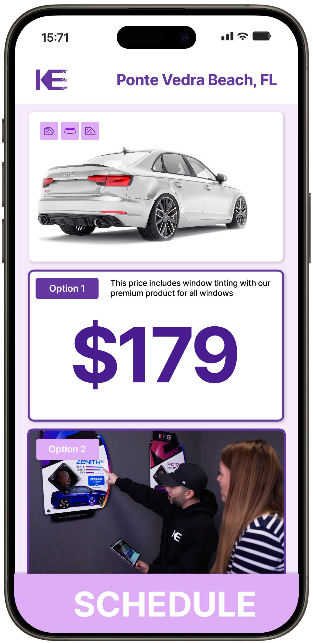 View Reasonable Car Window Tinting Costs in Ponte Vedra Beach, Florida