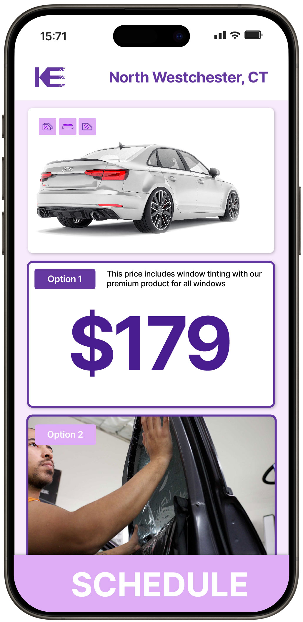 View Competitive Car Window Tinting Rates in North Westchester, Connecticut