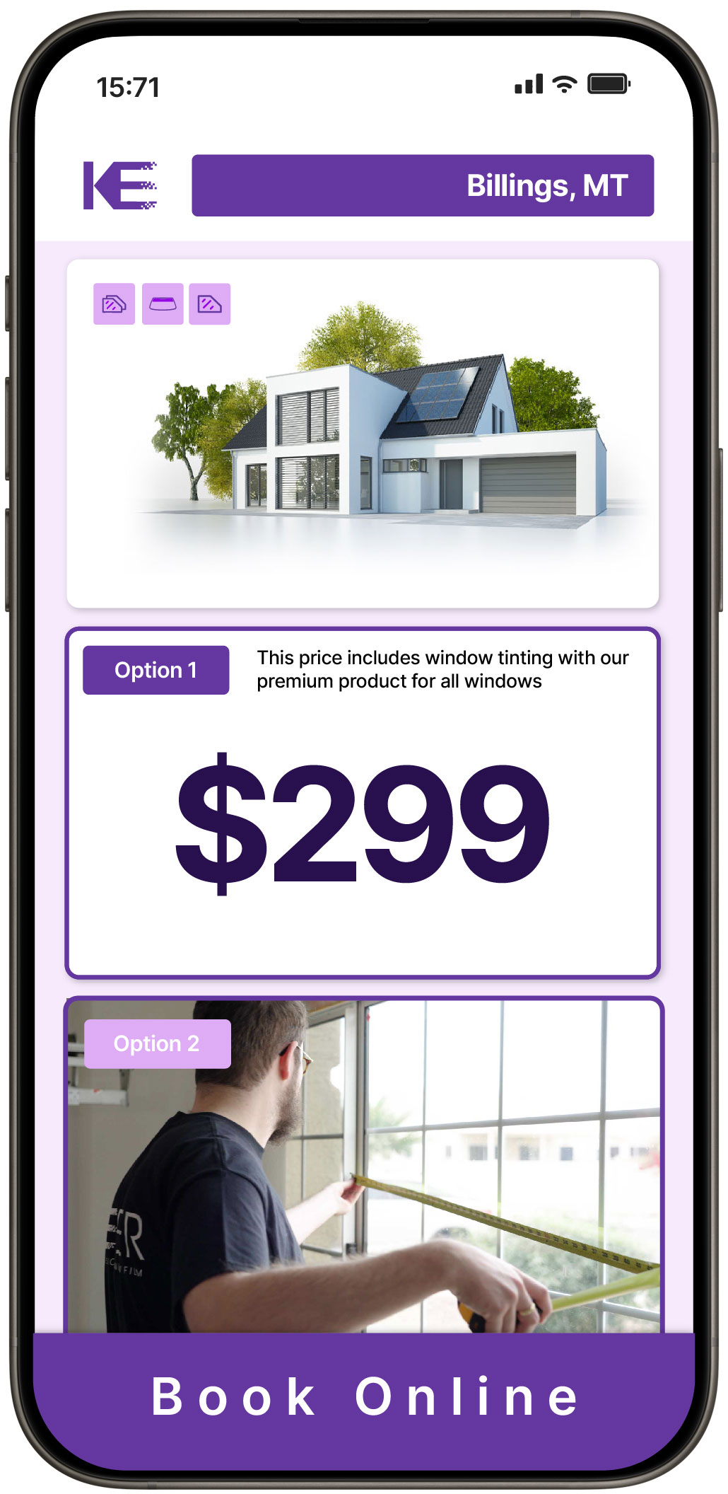 View Competitive Home Window Tinting Prices in Billings, Montana
