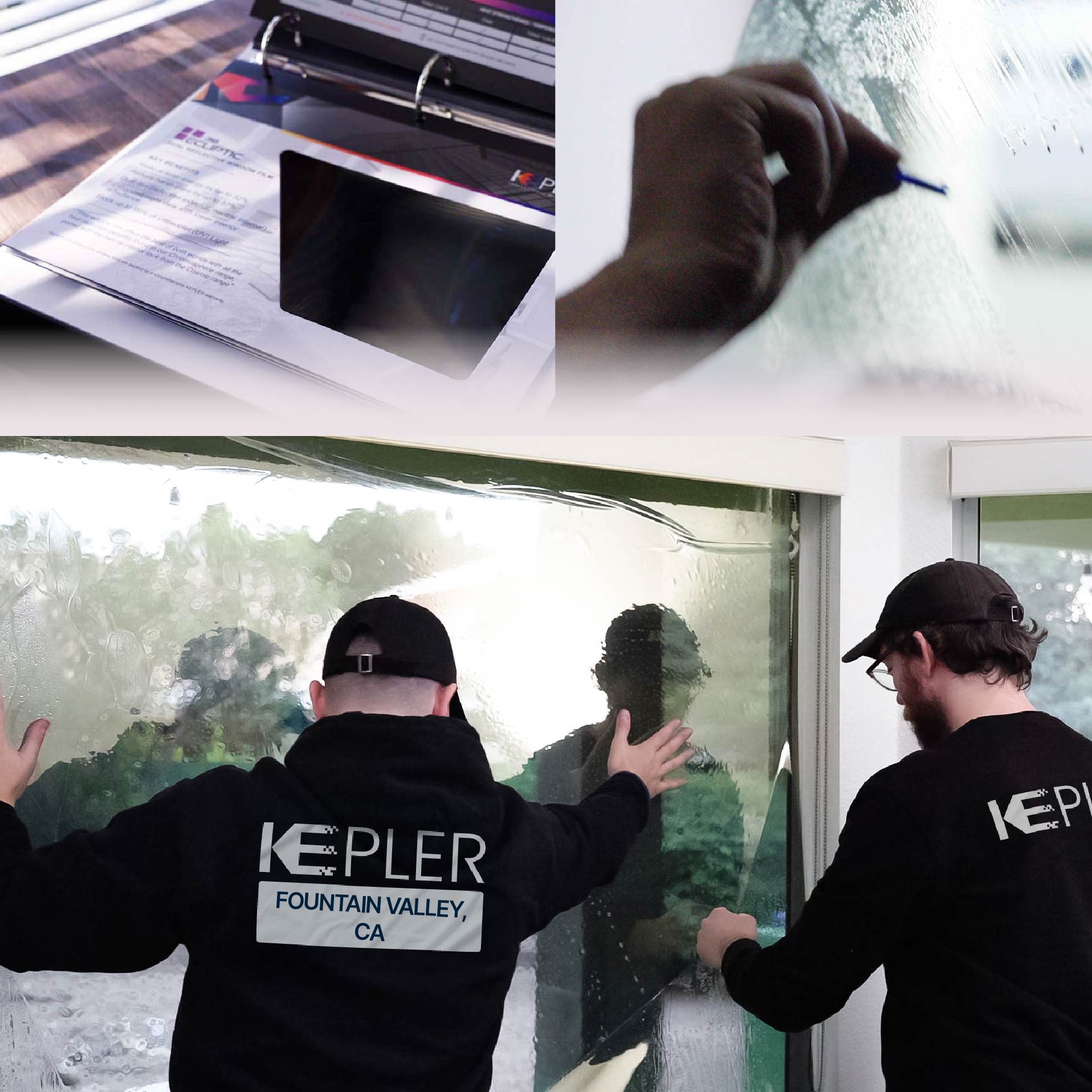 Kepler Specialist Performing Commercial Window Tinting in Fountain Valley Fountain Valley