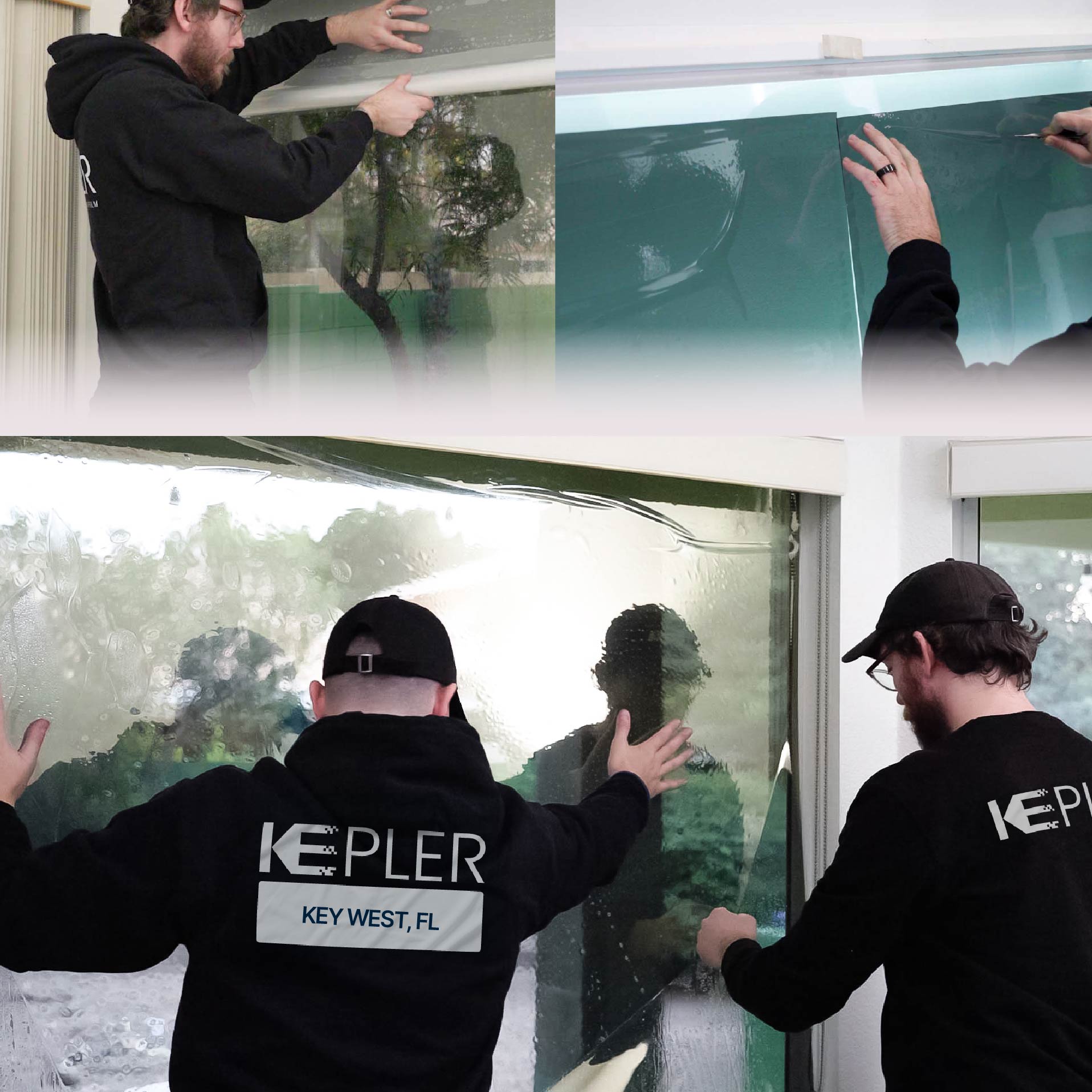 Kepler Specialist Performing Commercial Window Tinting in Key West Key West