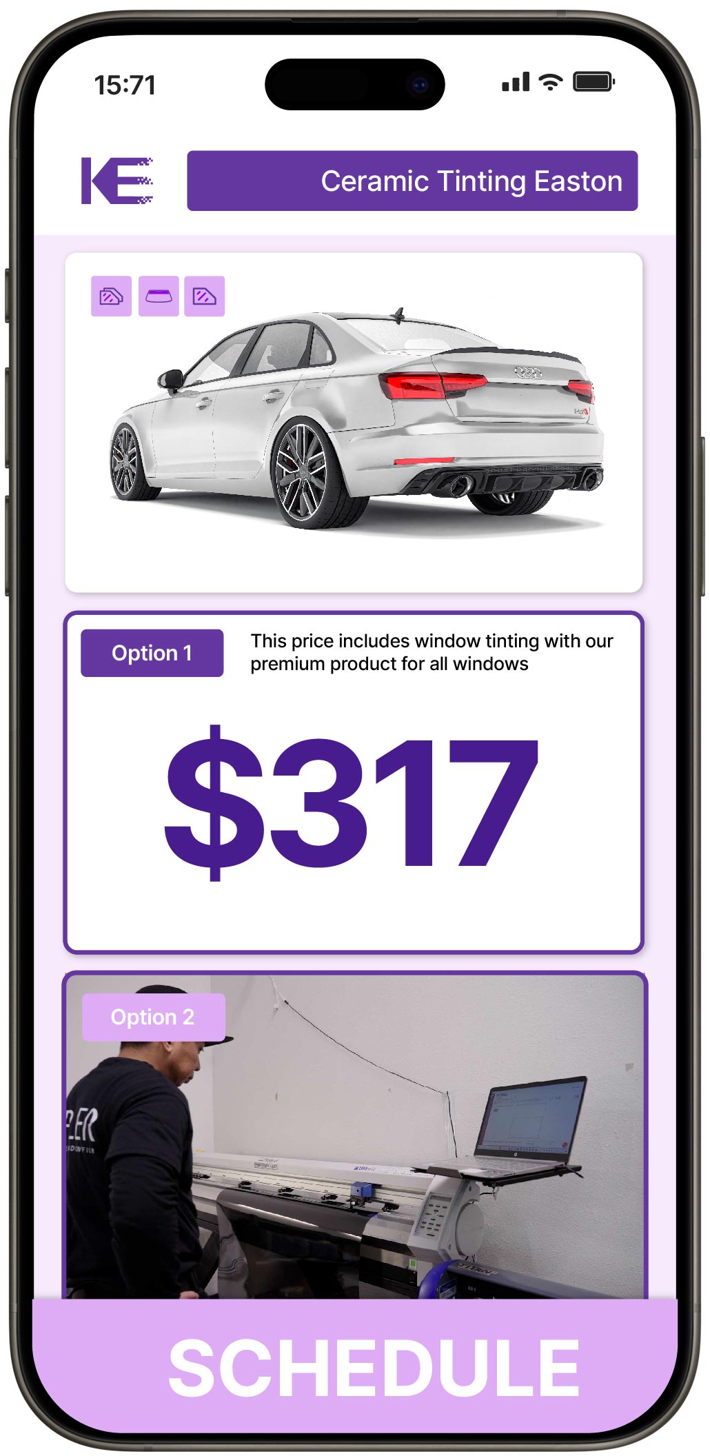 View Competitive Ceramic Window Tinting Rates in Easton, Maryland