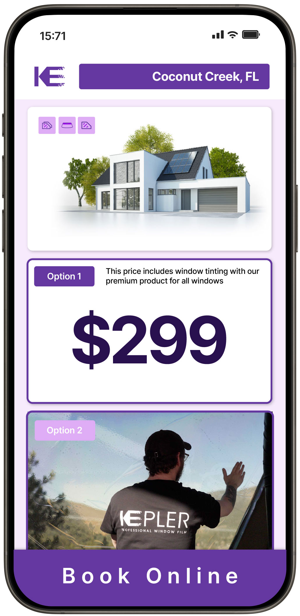View Affordable Home Window Tinting Prices in Coconut Creek, Florida