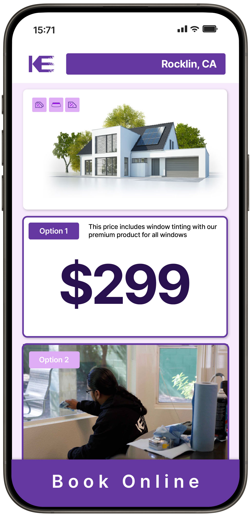 View Reasonable Home Window Tinting Costs in Rocklin, California