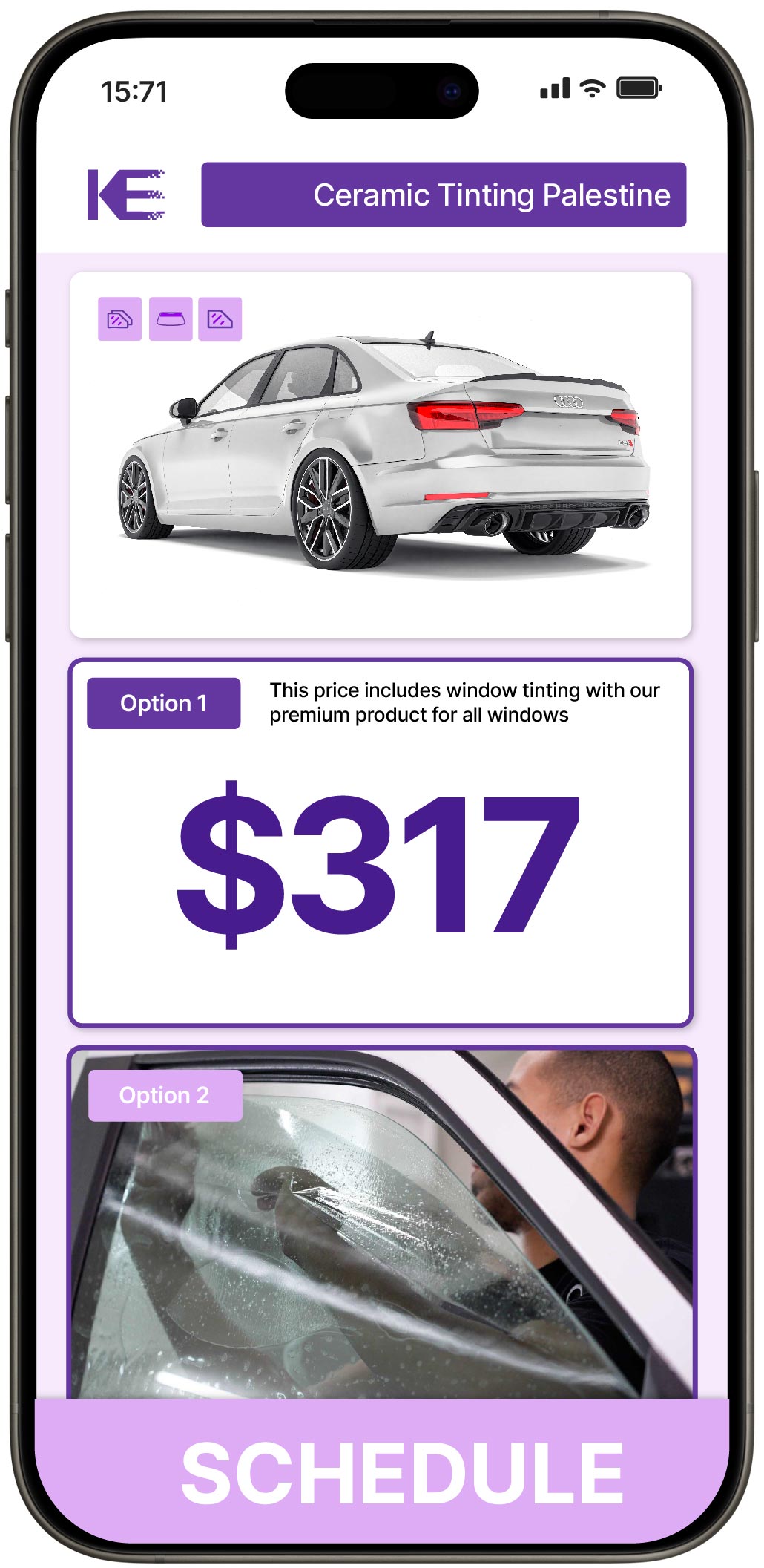 View Competitive Ceramic Window Tinting Costs in Palestine, Texas