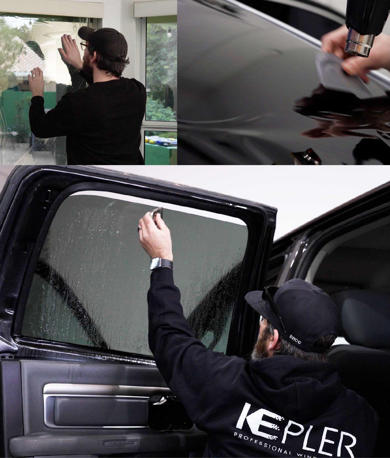 Kepler Window Tinting Specialists at Work in Levittown, Pennsylvania