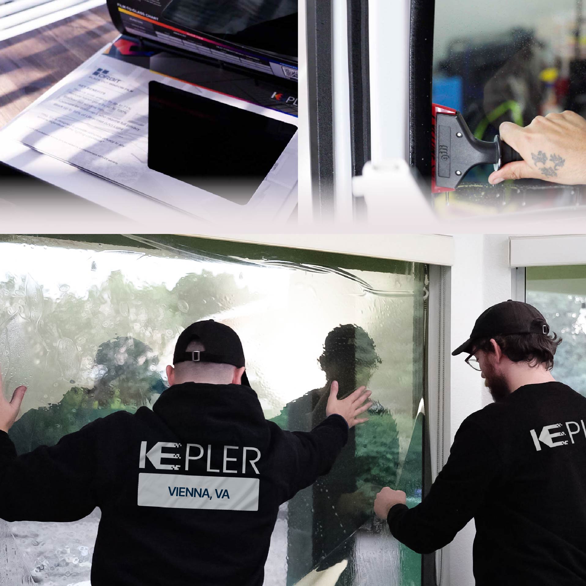 Kepler Specialist Performing Commercial Window Tinting in Vienna Vienna