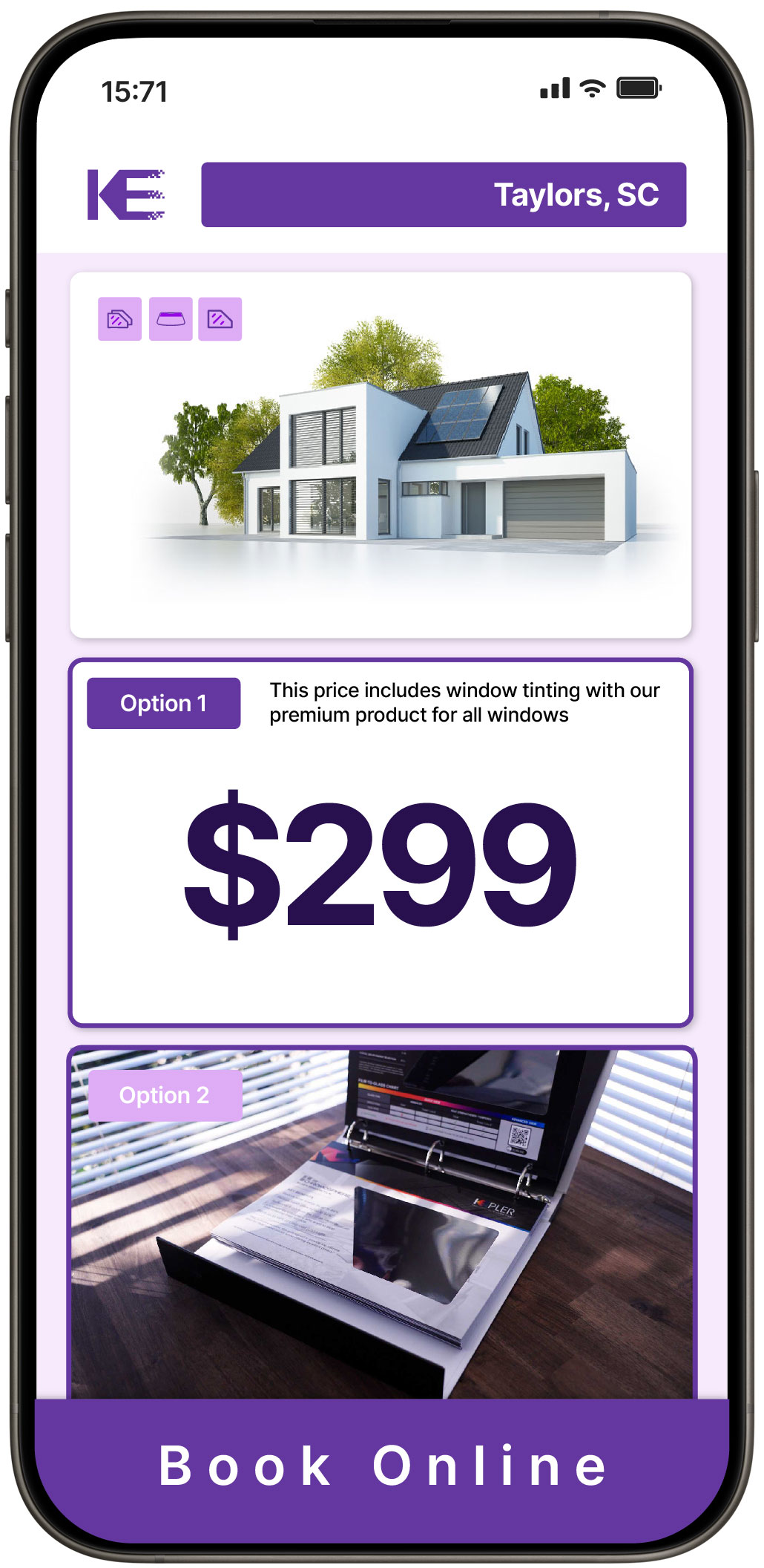 View Reasonable Home Window Tinting Prices in Taylors, South Carolina