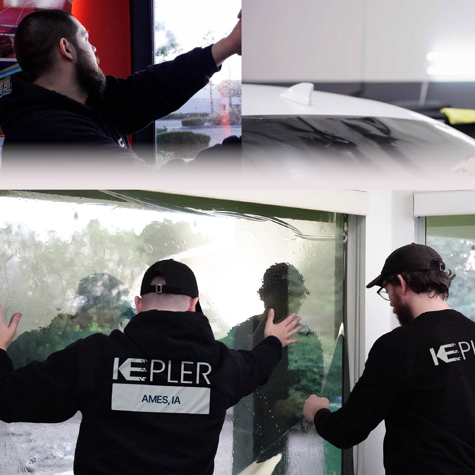 Kepler Specialist Performing Commercial Window Tinting in Ames Ames