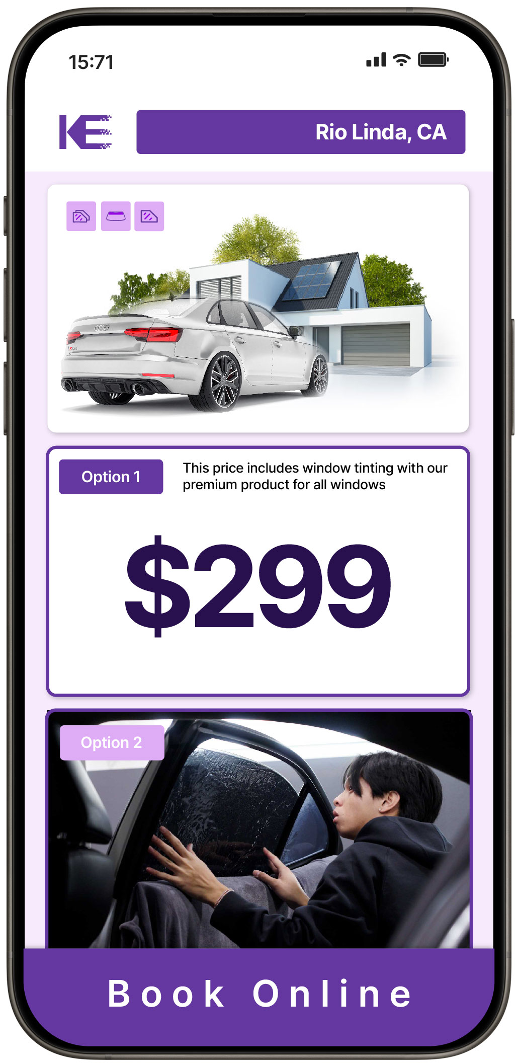 View Competitive Window Tinting Prices in Rio Linda, California