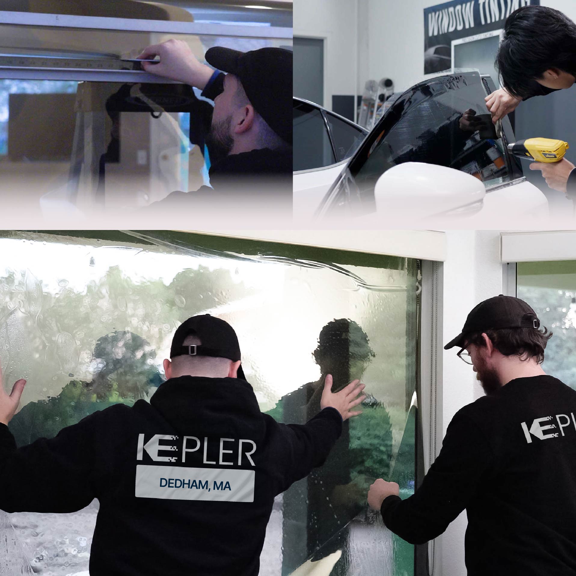 Kepler Specialist Performing Commercial Window Tinting in Dedham Dedham