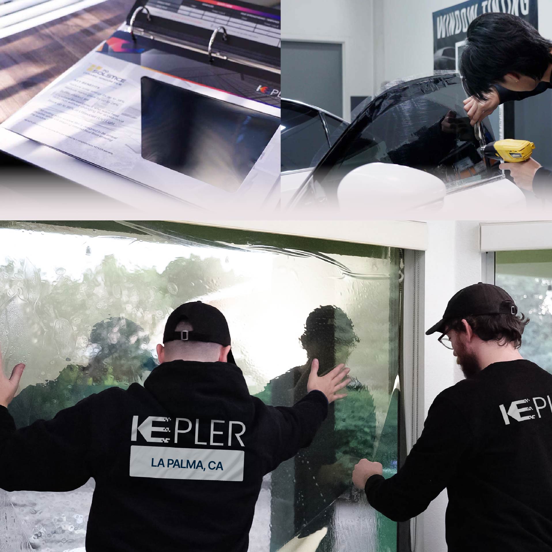Kepler Specialist Performing Commercial Window Tinting in La Palma La Palma