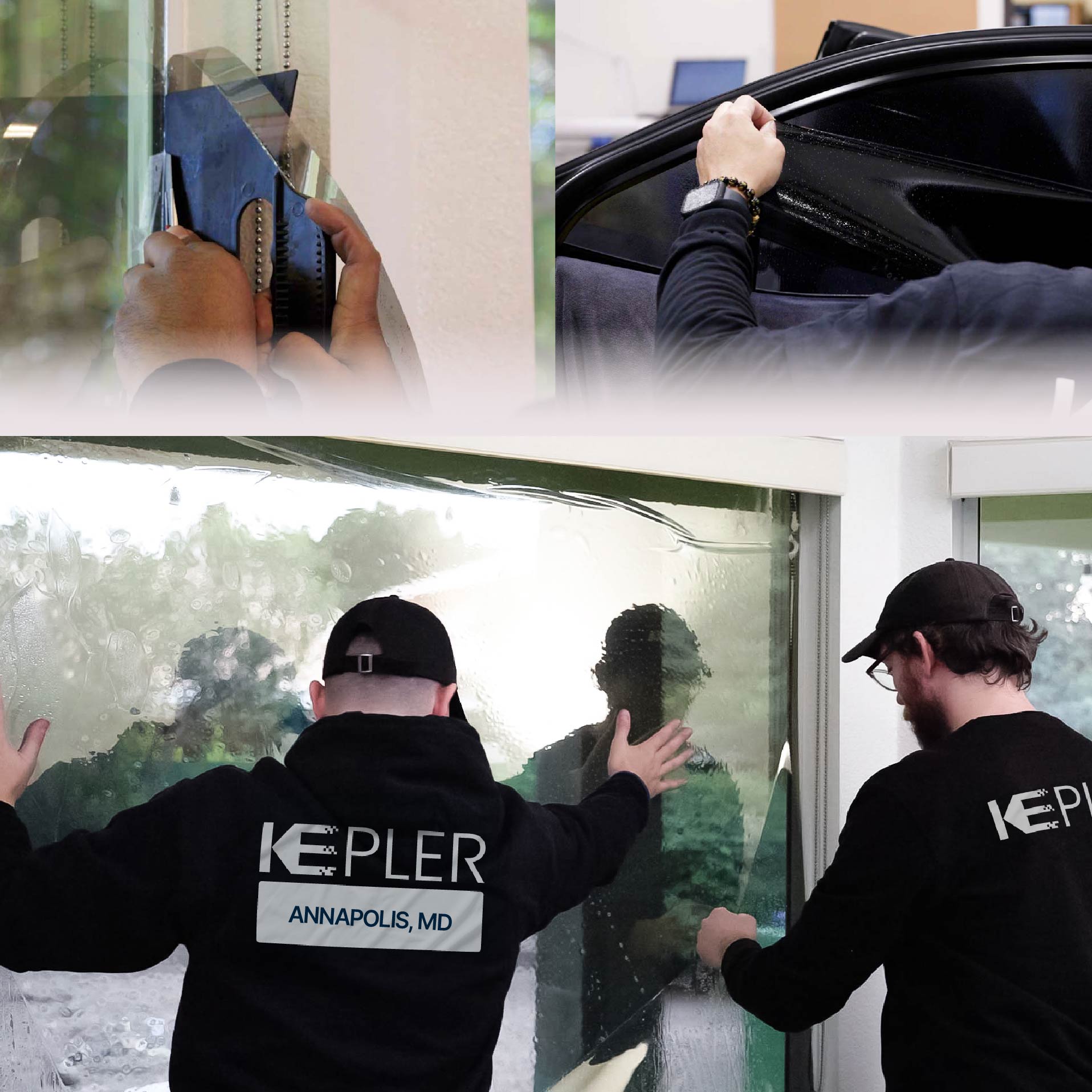 Kepler Specialist Performing Commercial Window Tinting in Annapolis Annapolis