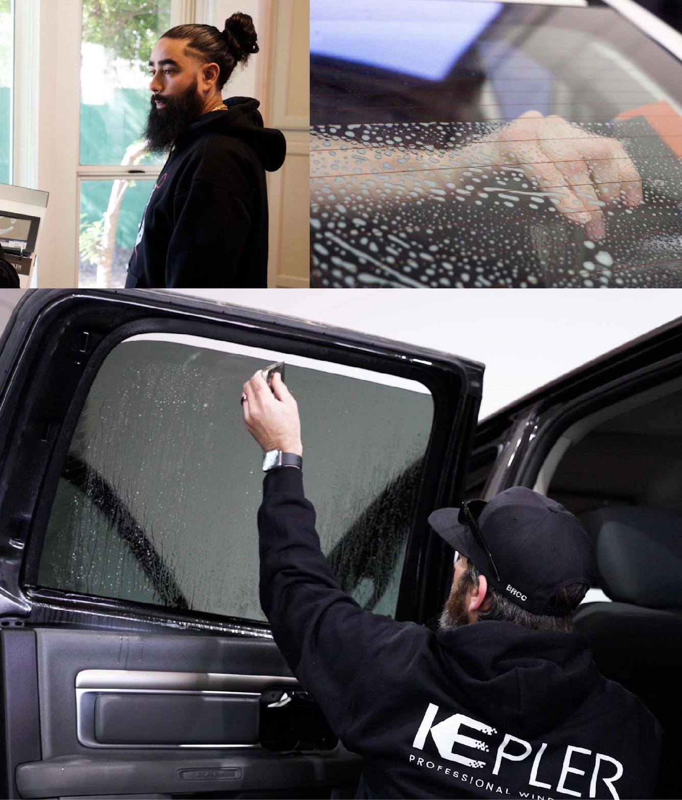 Kepler Window Tinting Specialists at Work in Rosemead, California