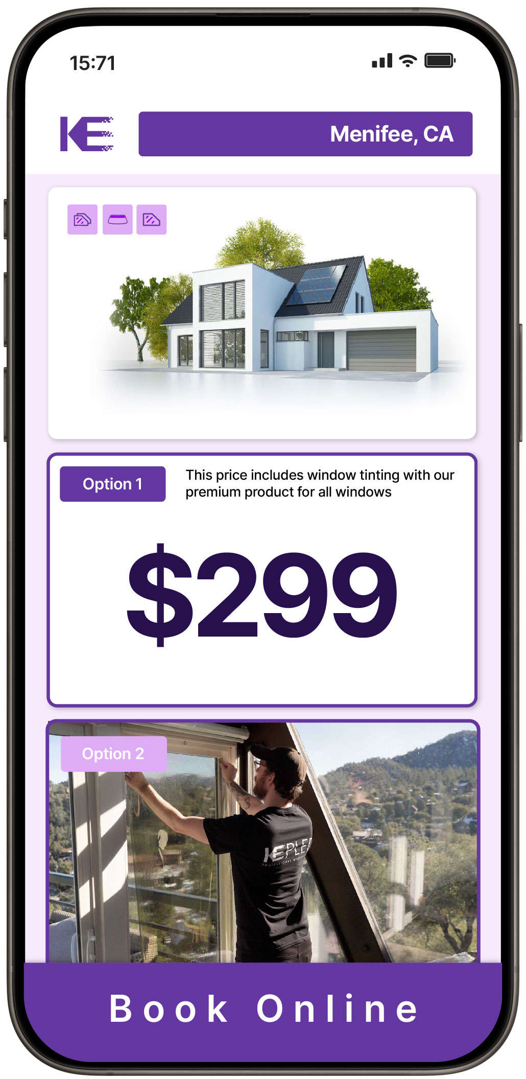 View Competitive Home Window Tinting Prices in Menifee, California