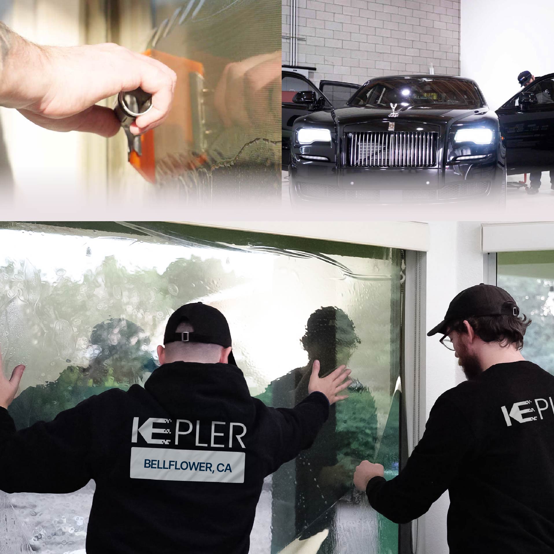 Kepler Specialist Performing Commercial Window Tinting in Bellflower Bellflower