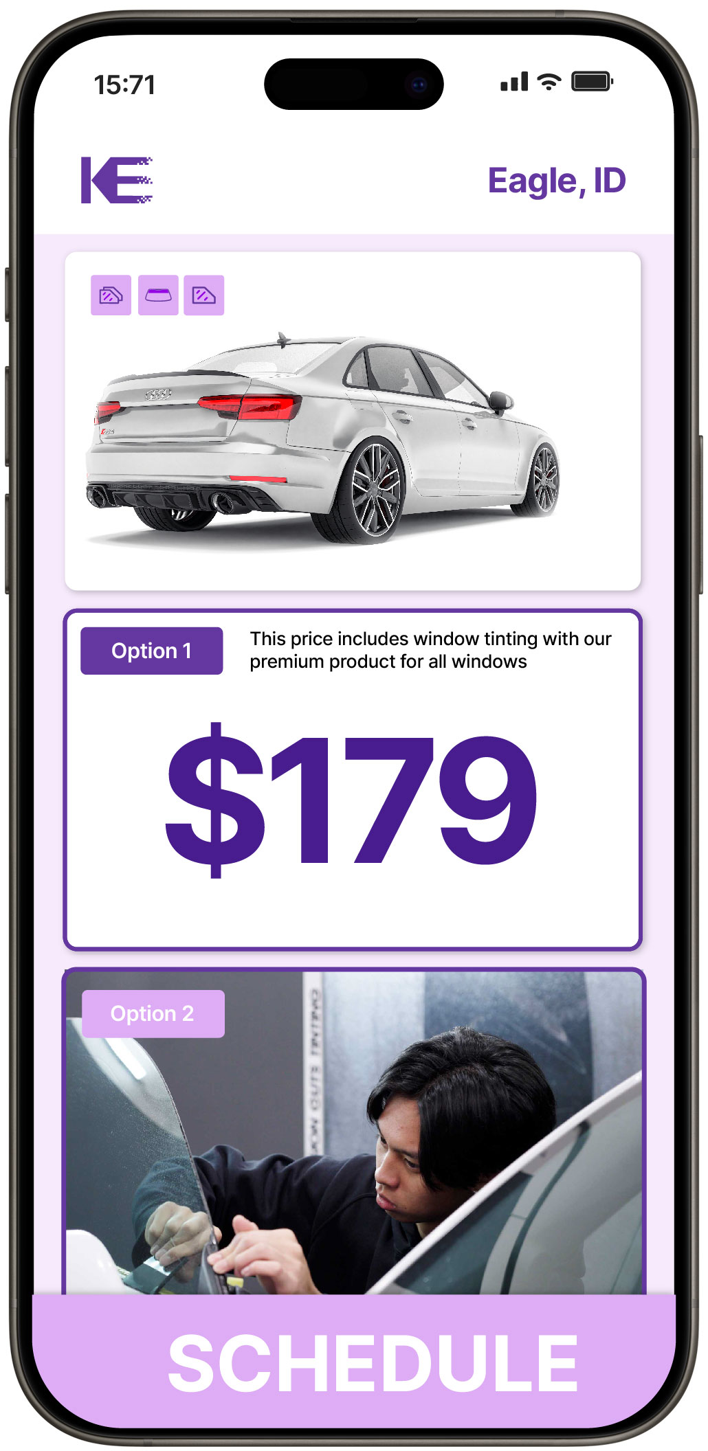 View Affordable Car Window Tinting Costs in Eagle, Idaho