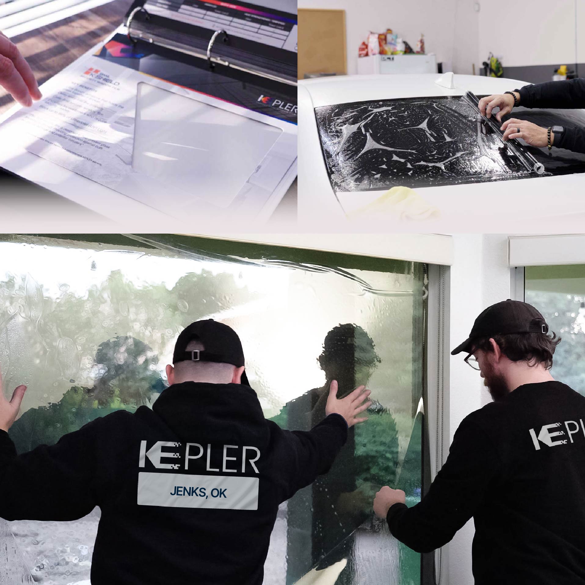 Kepler Specialist Performing Commercial Window Tinting in Jenks Jenks