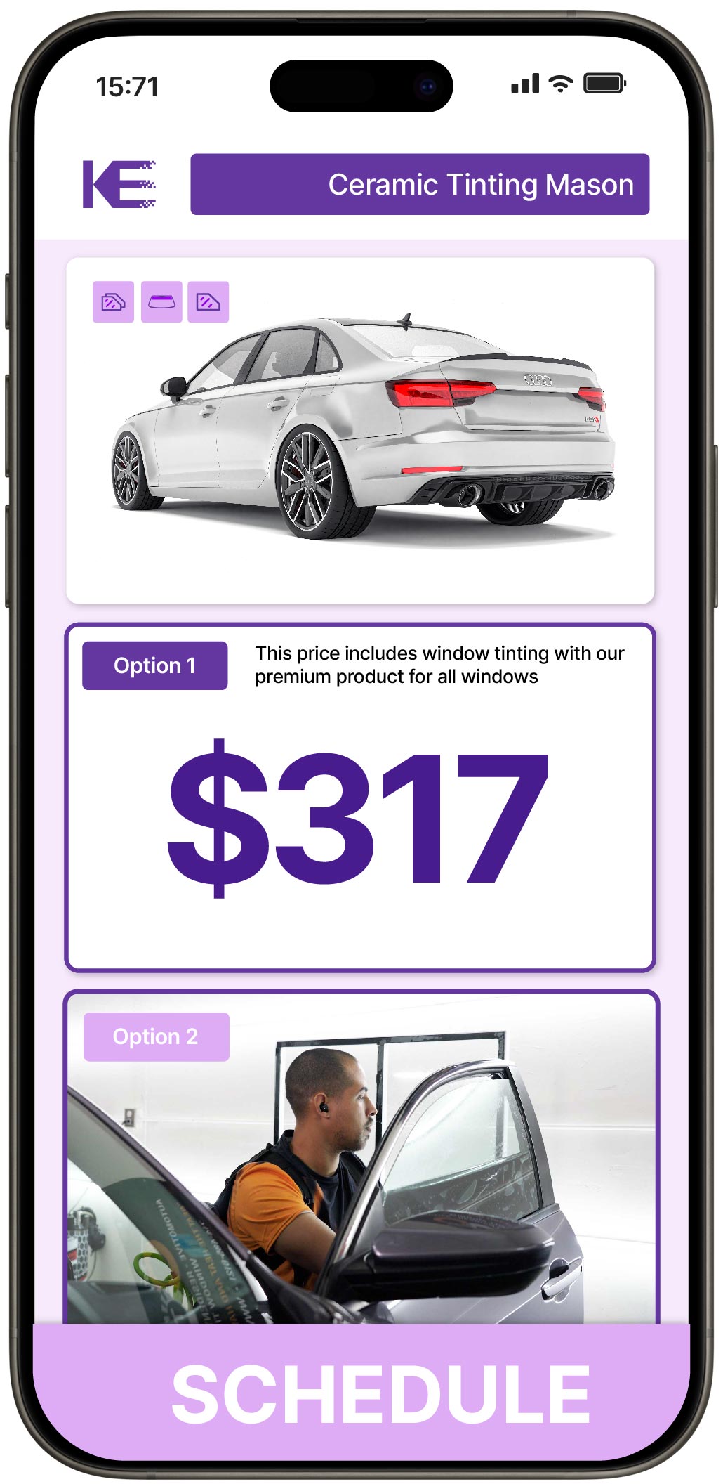View Competitive Ceramic Window Tinting Prices in Mason, Ohio