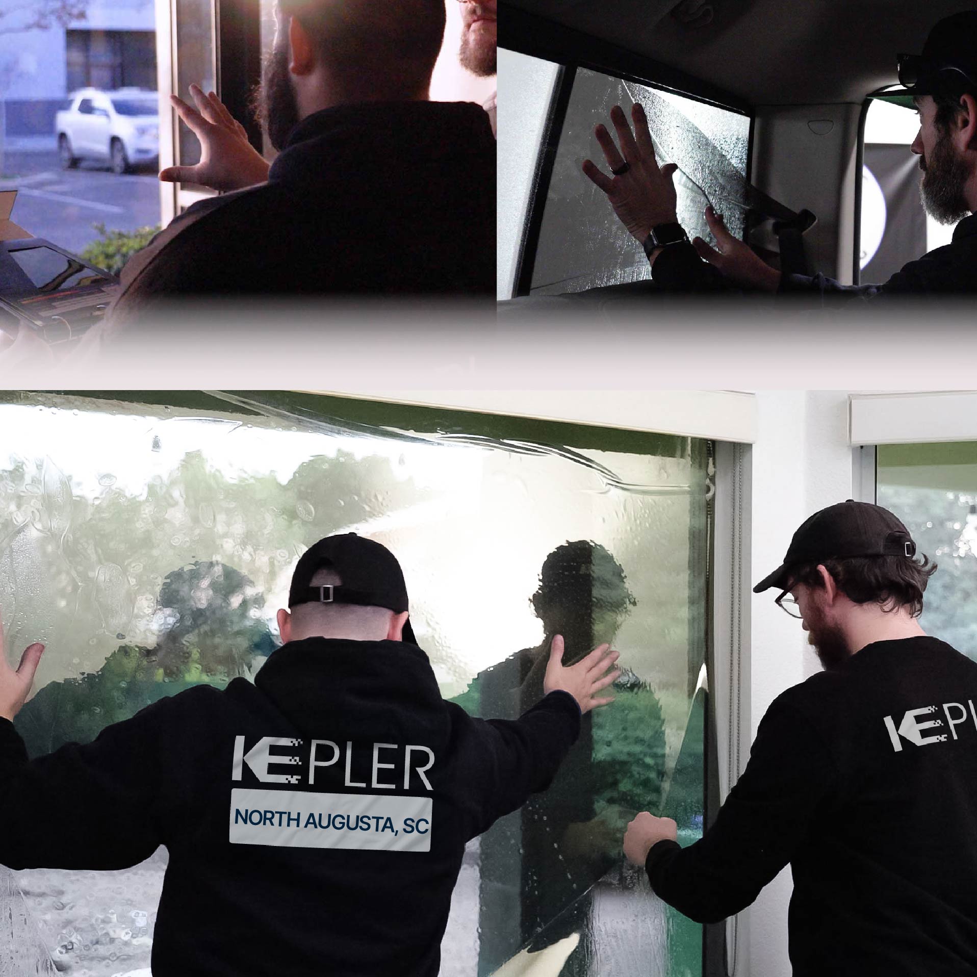 Kepler Specialist Performing Commercial Window Tinting in North Augusta North Augusta