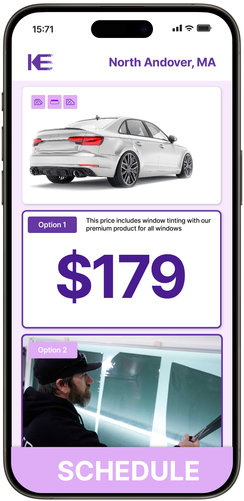 View Affordable Car Window Tinting Costs in North Andover, Massachusetts