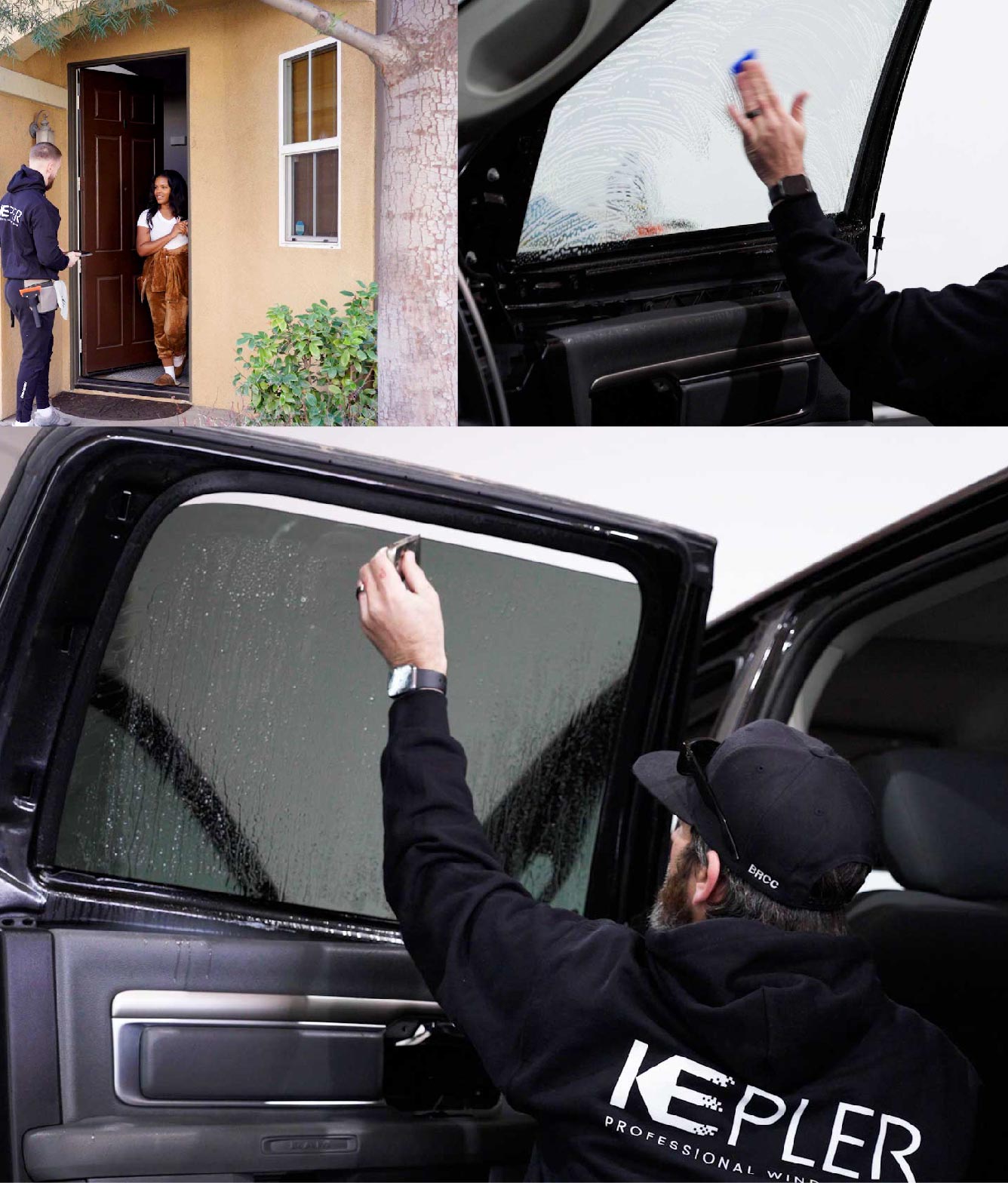 Kepler Window Tinting Specialists at Work in Fleming Island, Florida