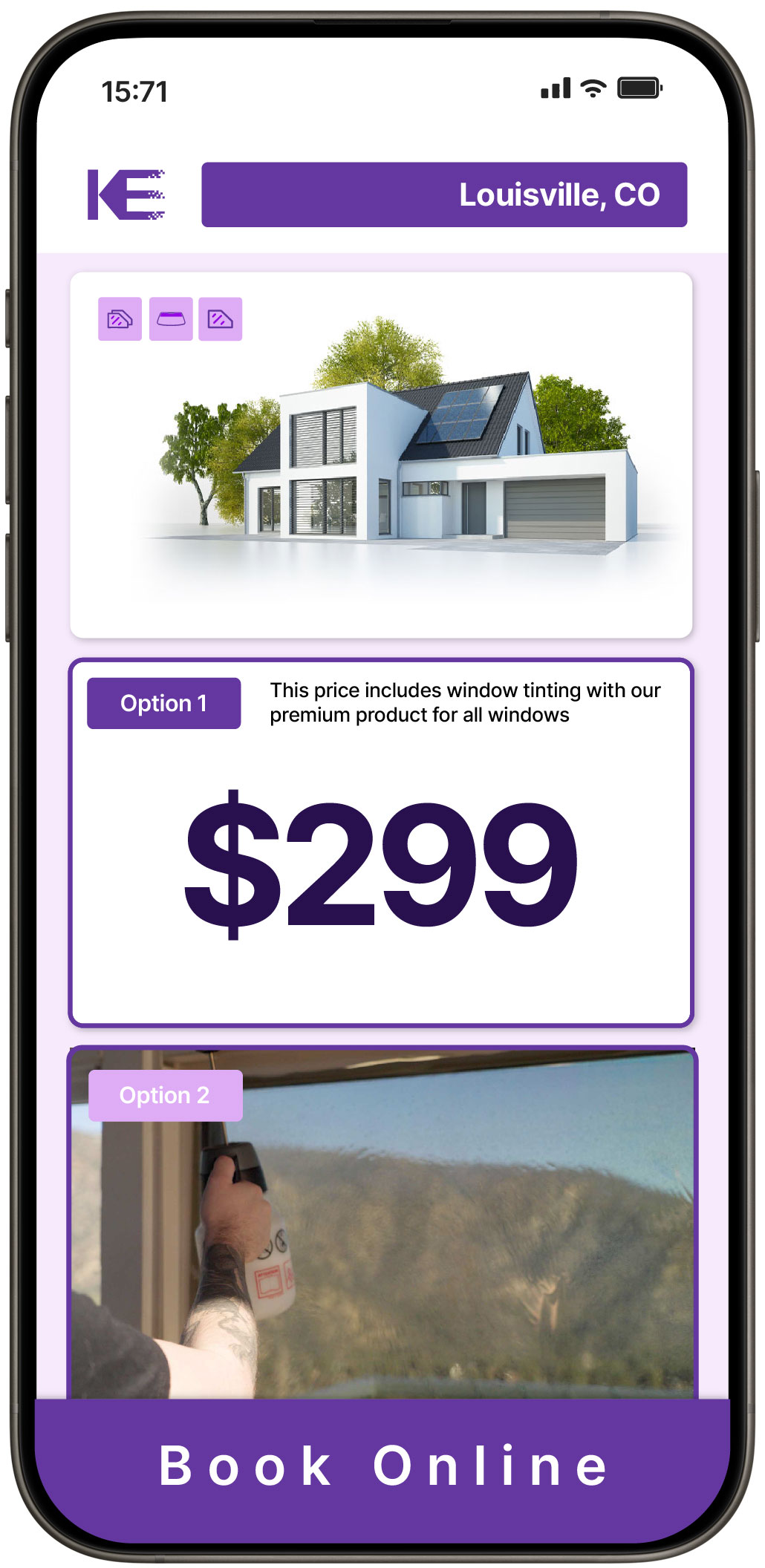 View Competitive Home Window Tinting Costs in Louisville, Colorado