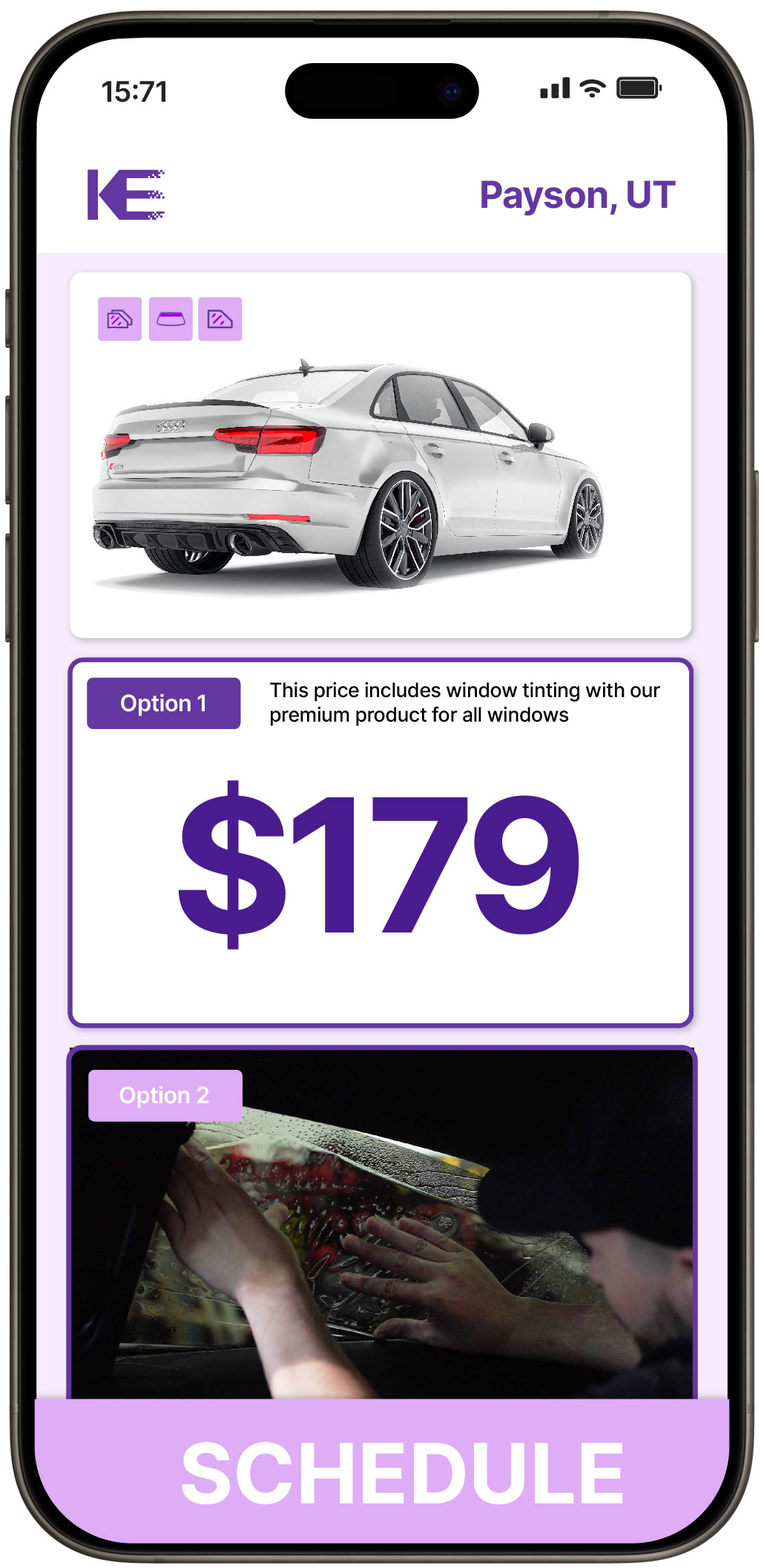 View Affordable Car Window Tinting Costs in Payson, Utah