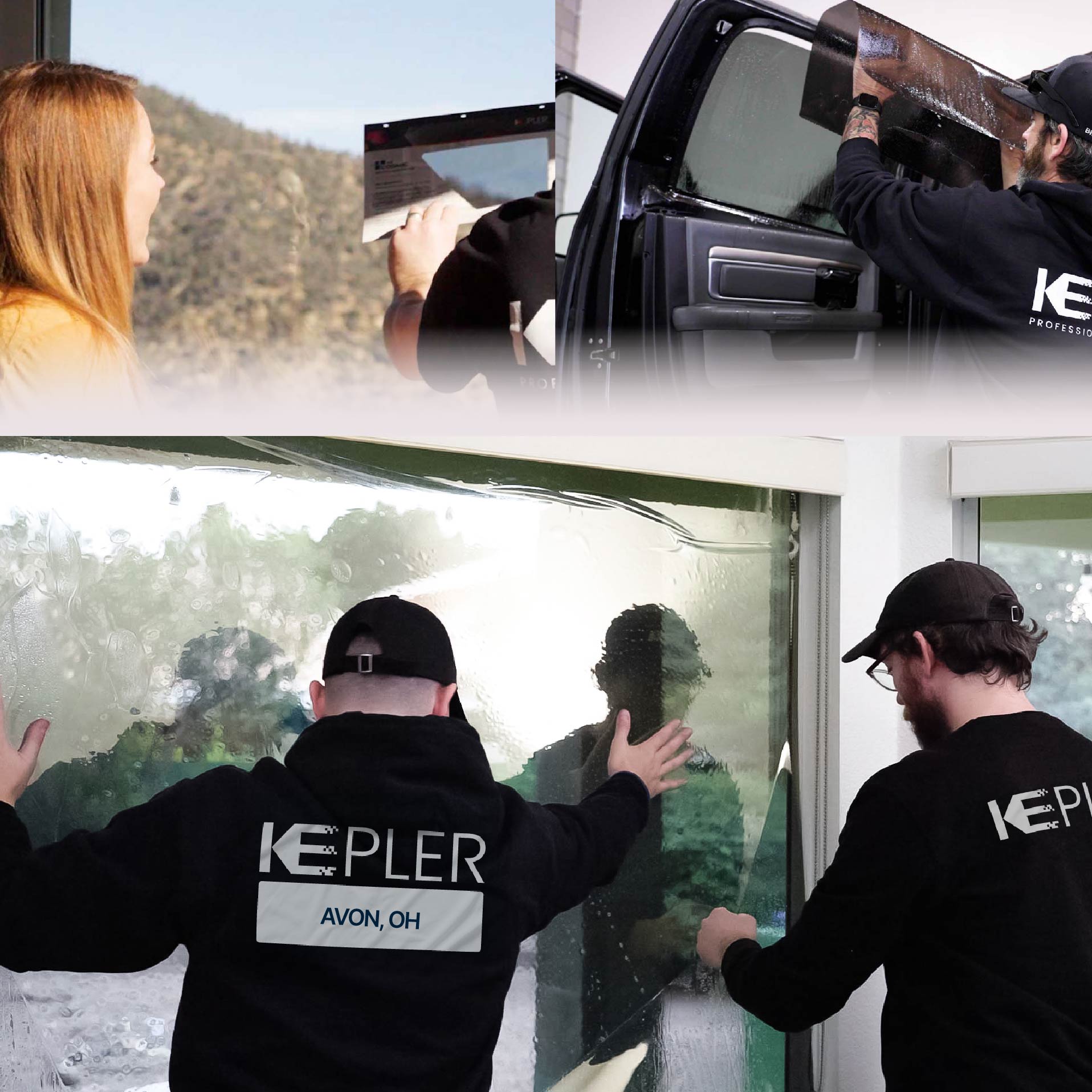 Kepler Specialist Performing Commercial Window Tinting in Avon Avon