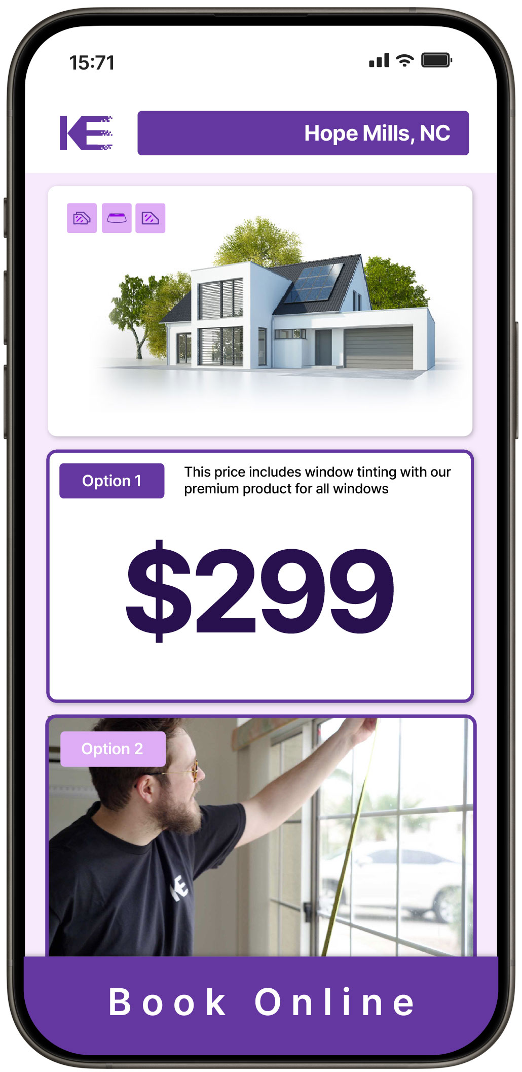 View Affordable Home Window Tinting Costs in Hope Mills, North Carolina