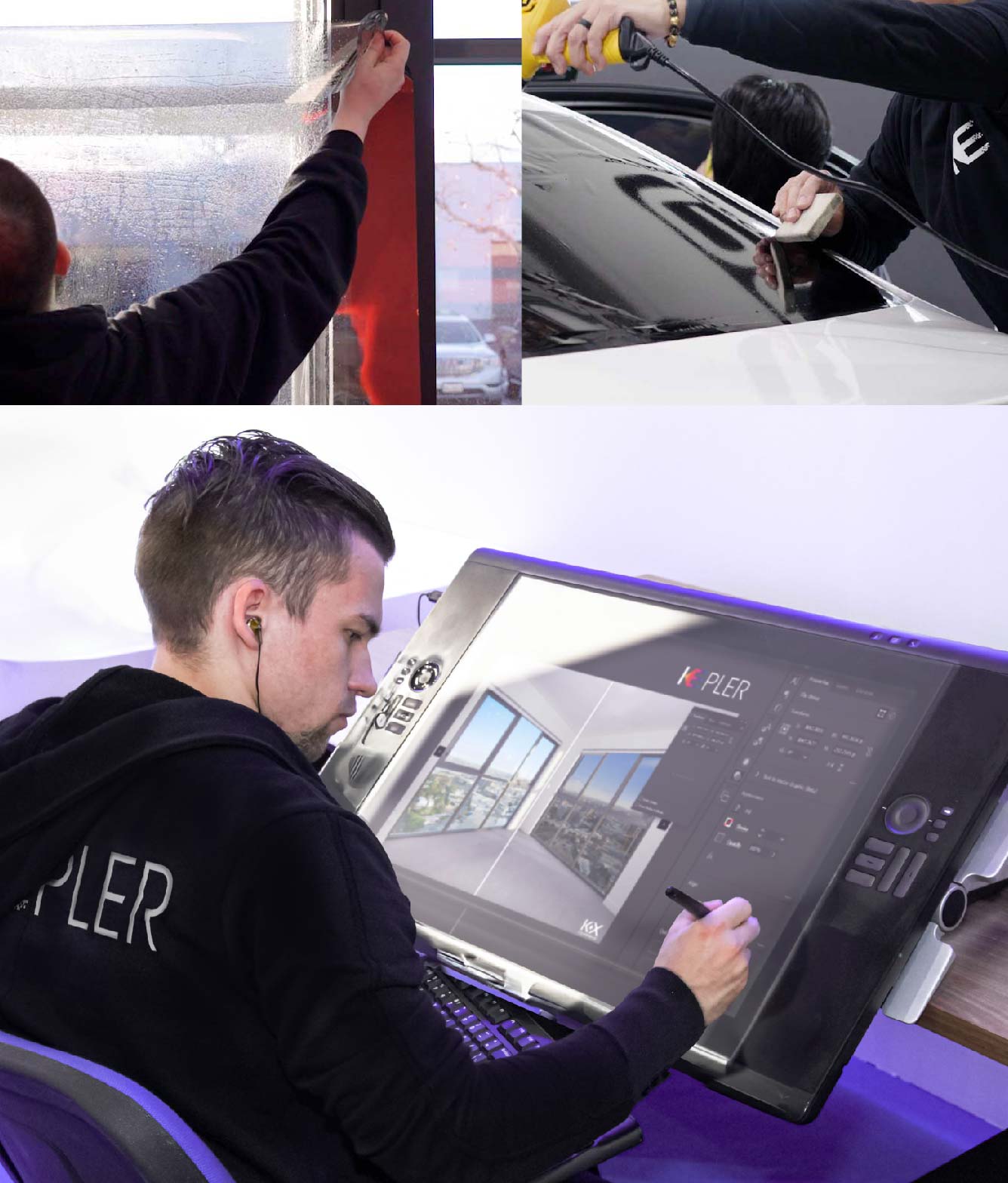 Kepler Specialist Performing Commercial Window Tinting in Pascagoula Pascagoula
