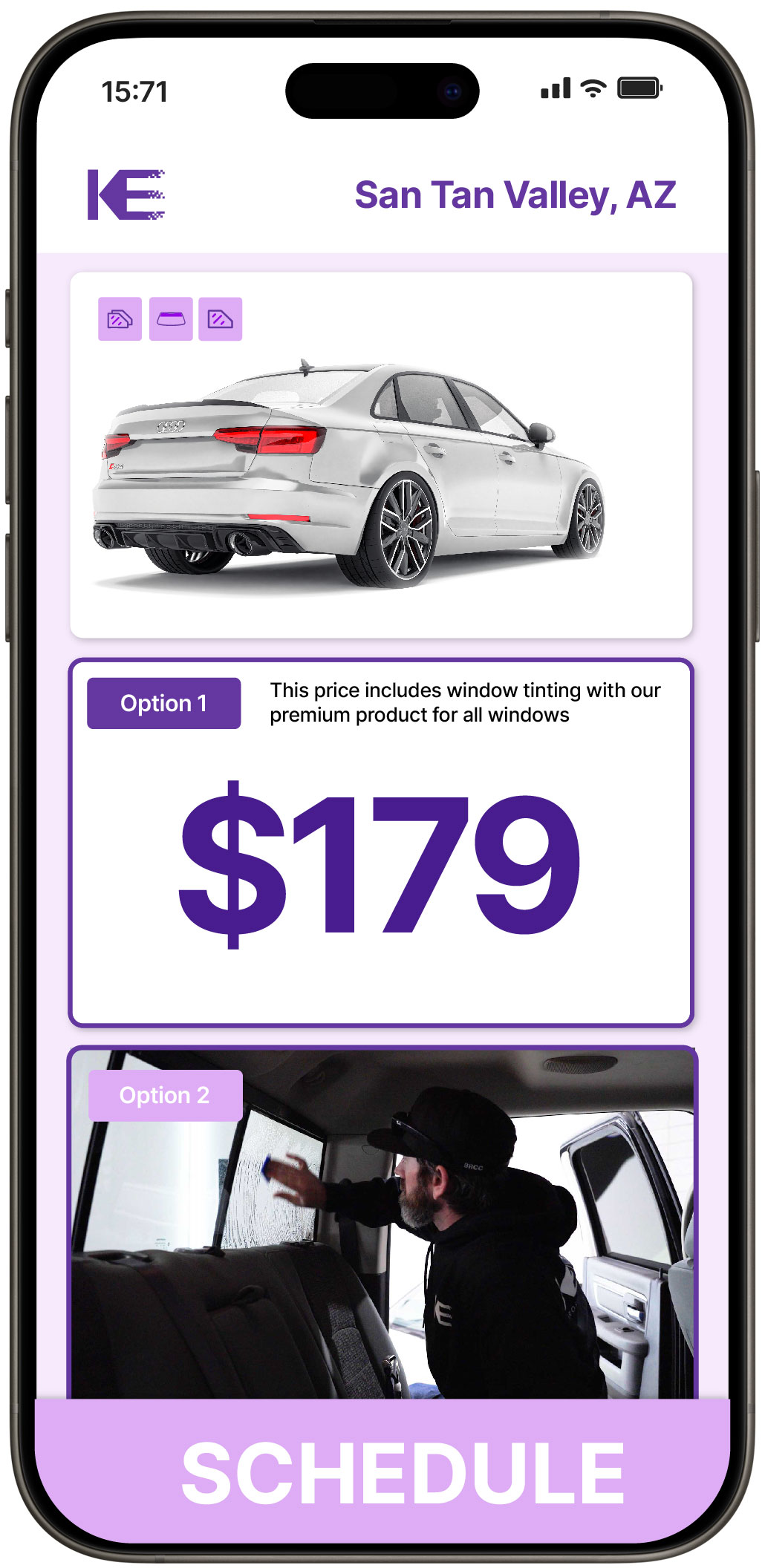 View Competitive Car Window Tinting Prices in San Tan Valley, Arizona