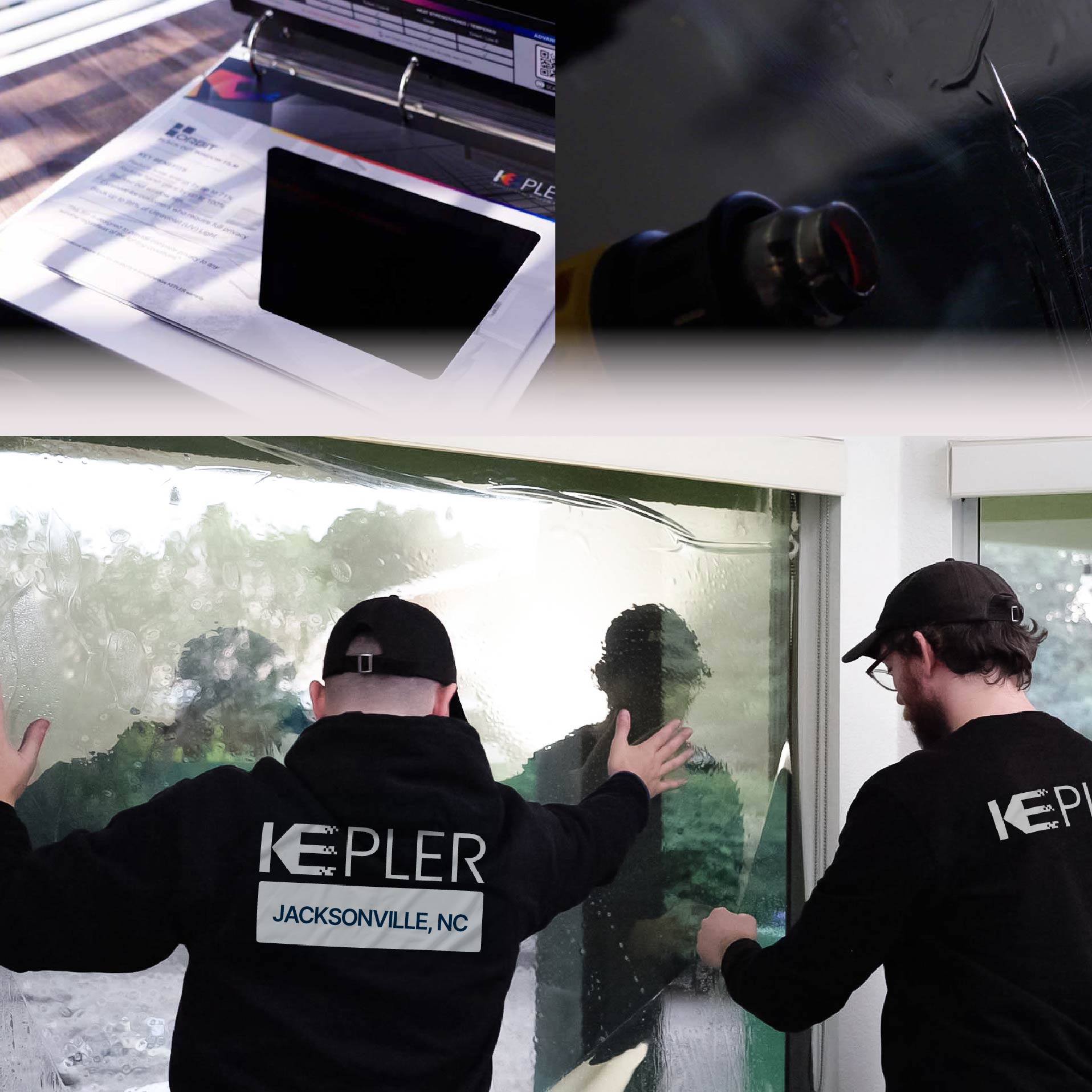Kepler Specialist Performing Commercial Window Tinting in Jacksonville Jacksonville