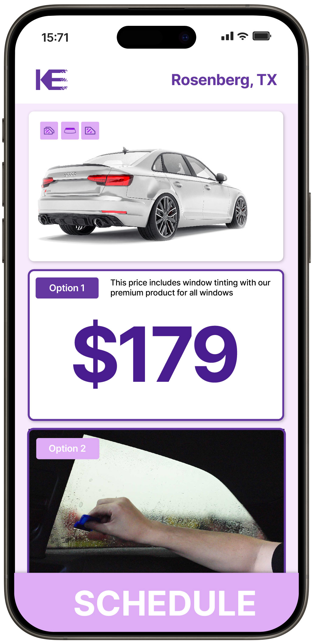 View Affordable Car Window Tinting Rates in Rosenberg, Texas