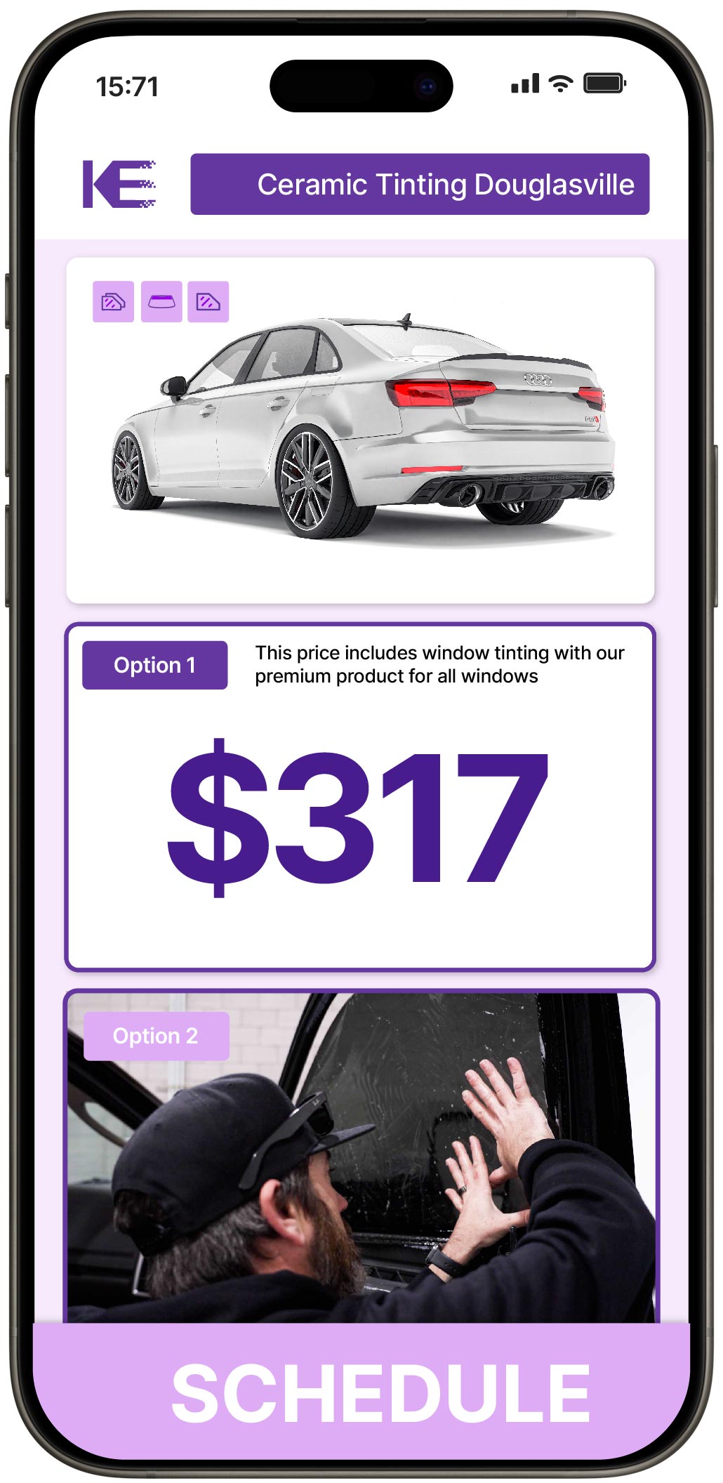 View Competitive Ceramic Window Tinting Prices in Douglasville, Georgia