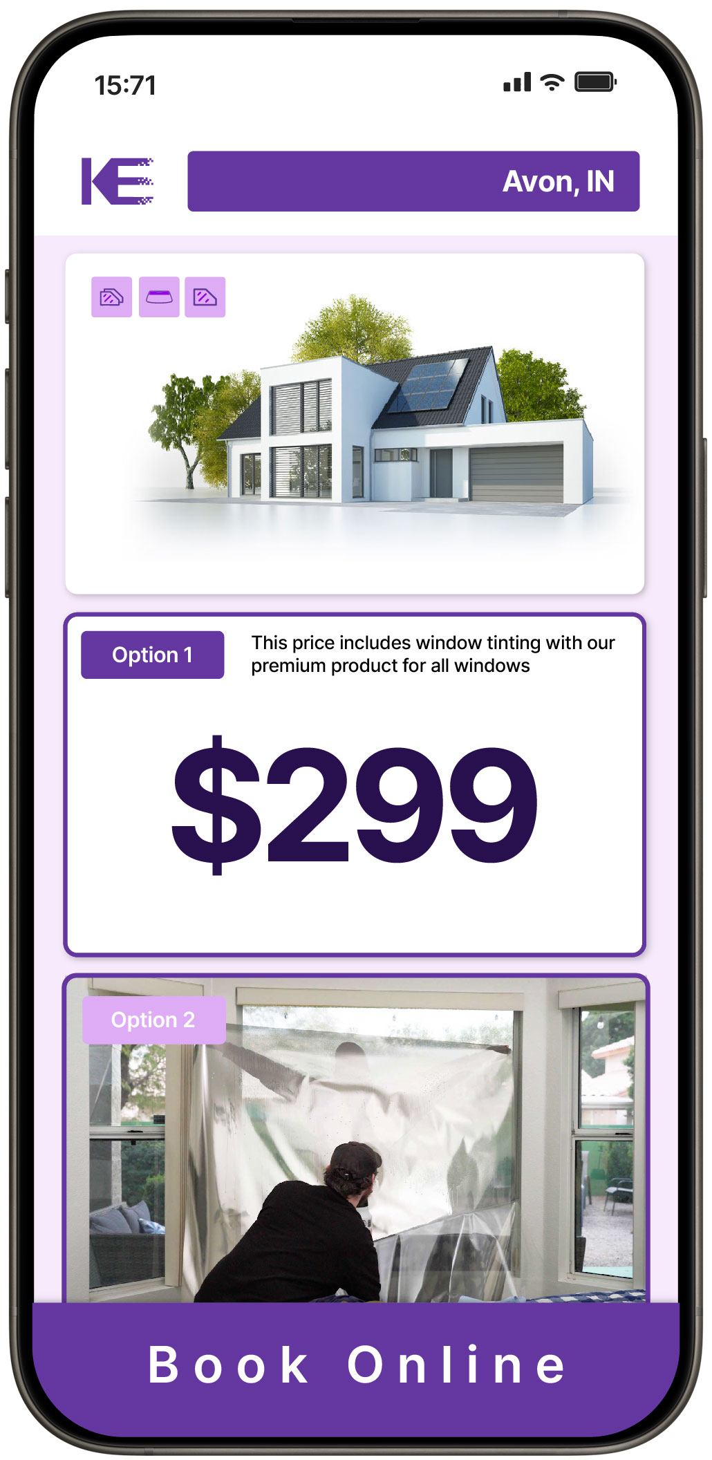 View Reasonable Home Window Tinting Costs in Avon, Indiana