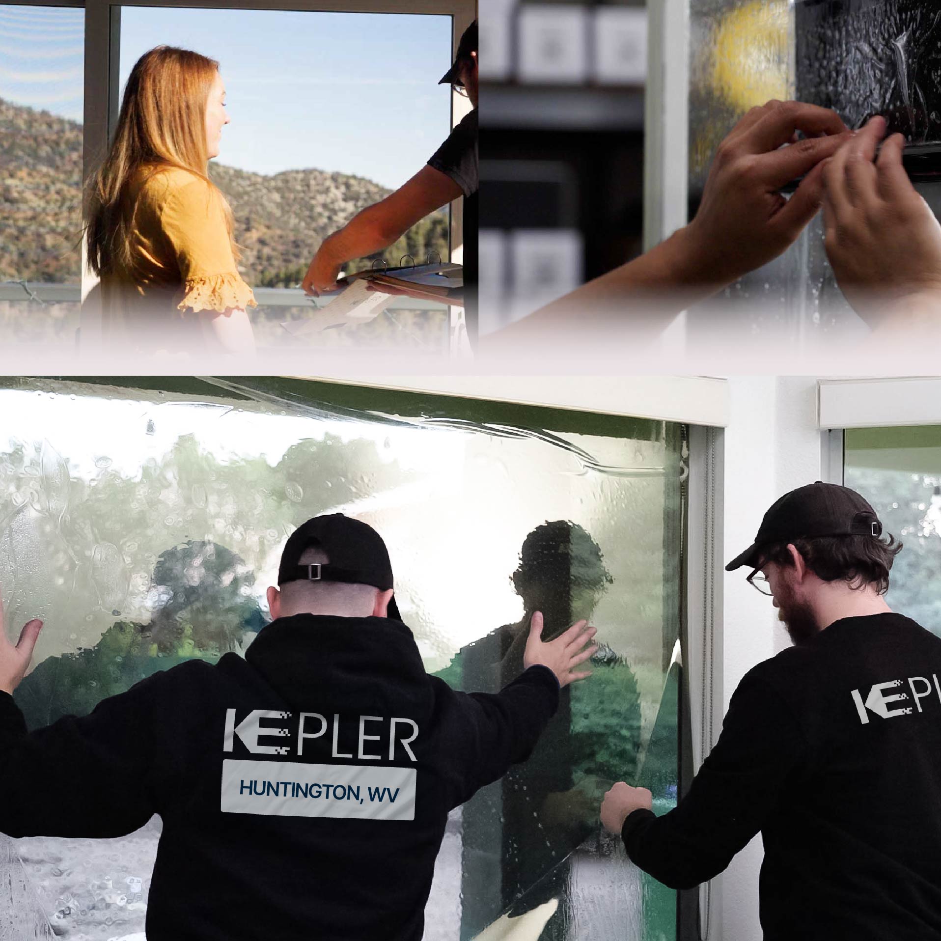 Kepler Specialist Performing Commercial Window Tinting in Huntington Huntington