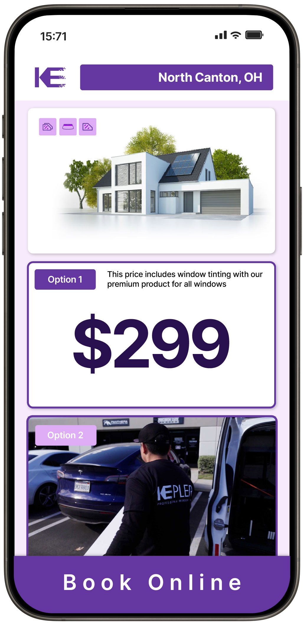 View Competitive Home Window Tinting Rates in North Canton, Ohio