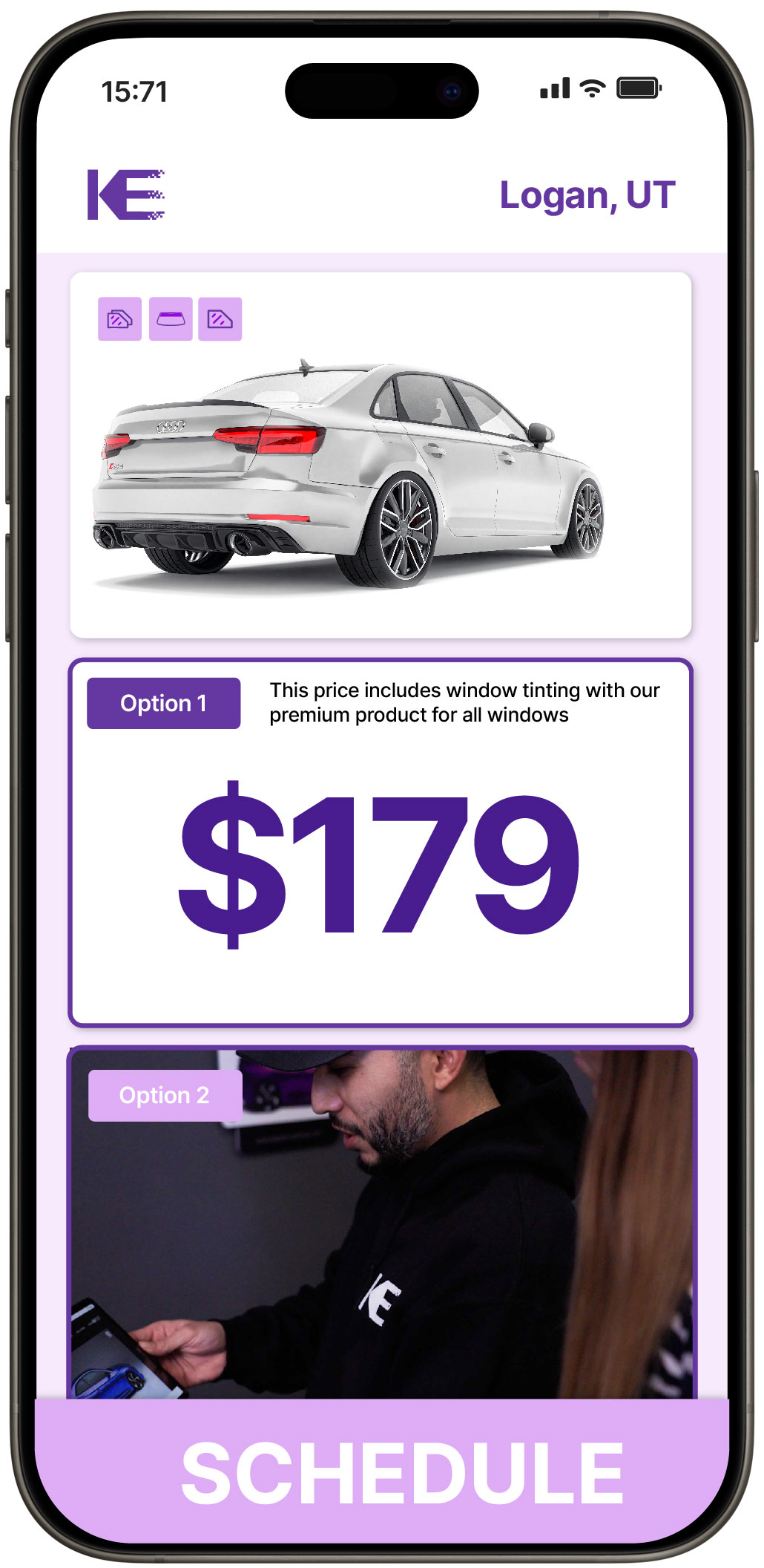 View Competitive Car Window Tinting Prices in Logan, Utah