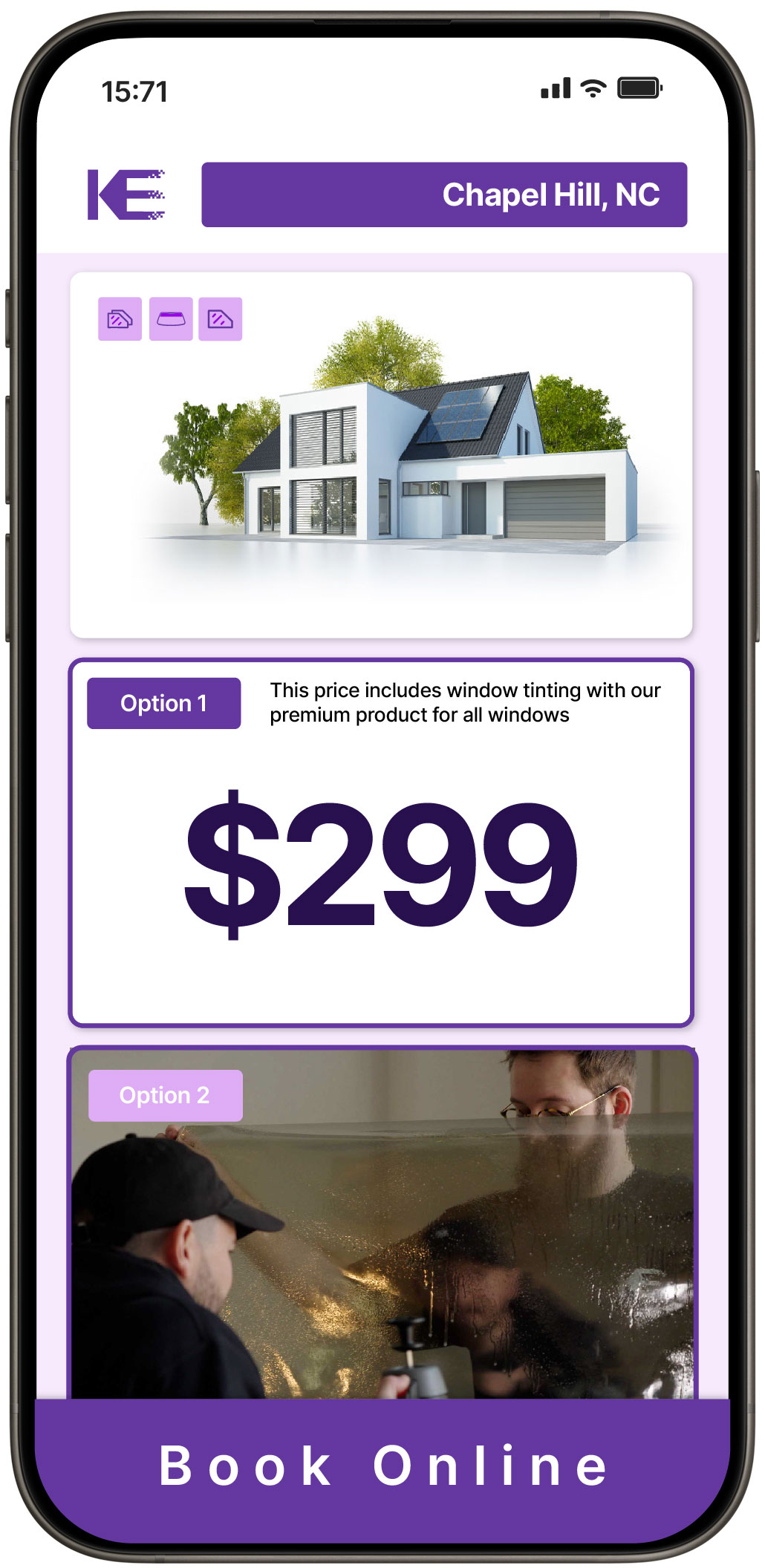 View Affordable Home Window Tinting Costs in Chapel Hill, North Carolina